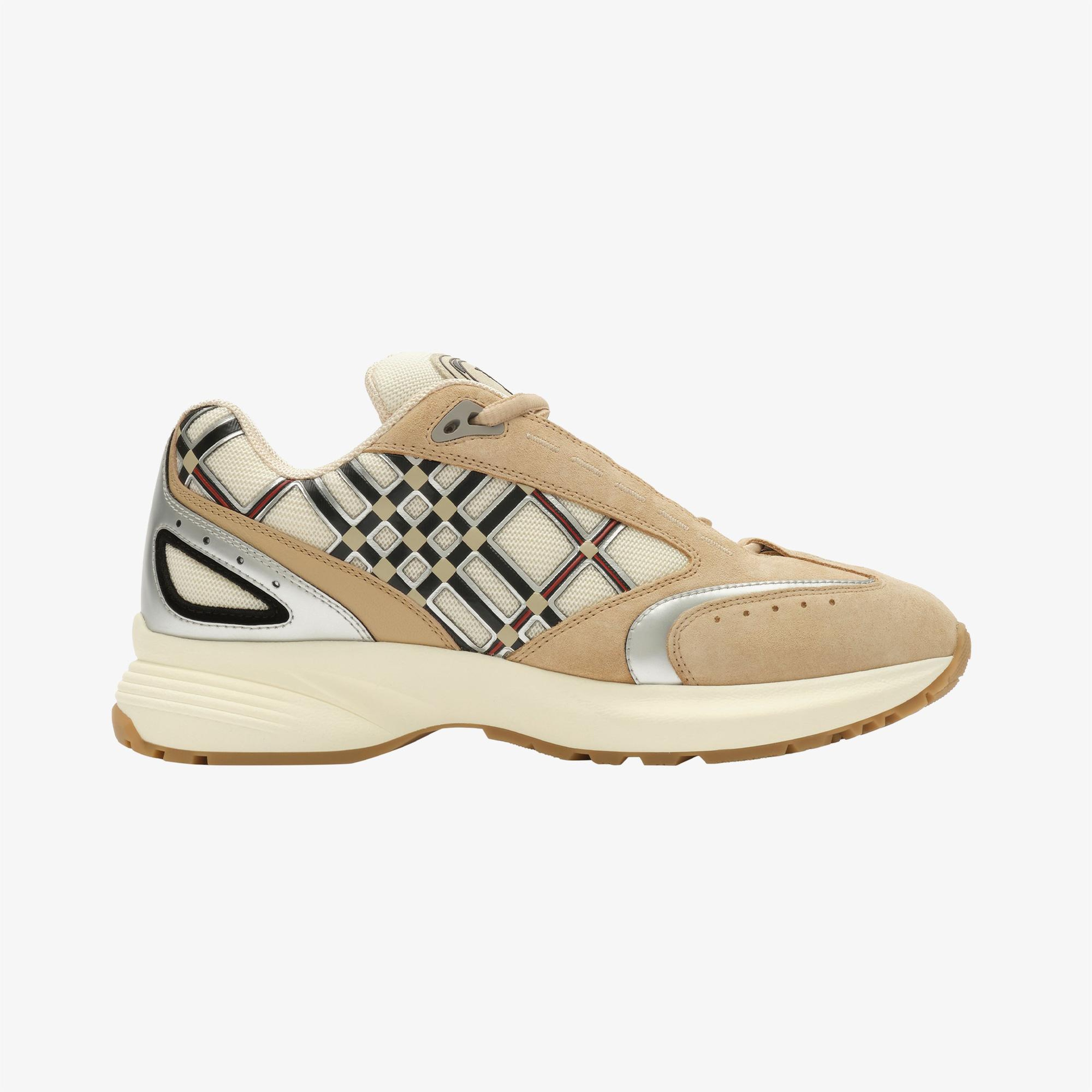 Burberry Eclipse Runner Kadın Bej Sneaker