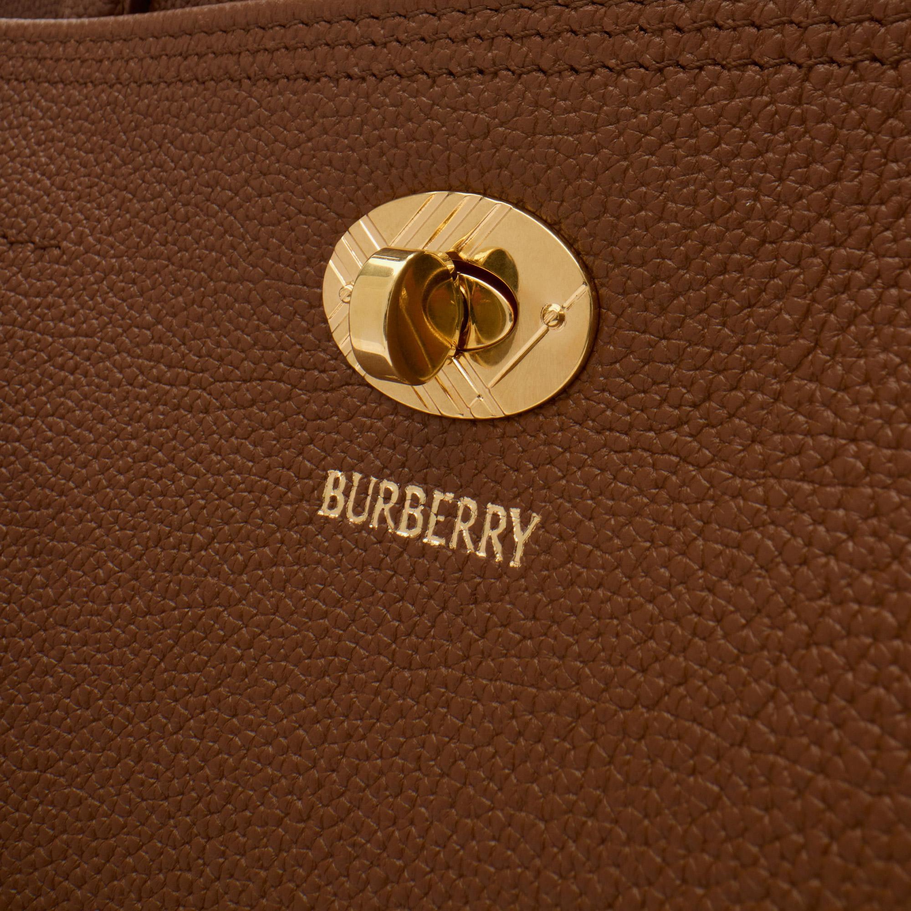 Burberry Cotswolds Check Kadın Kahverengi Omuz Çantası
