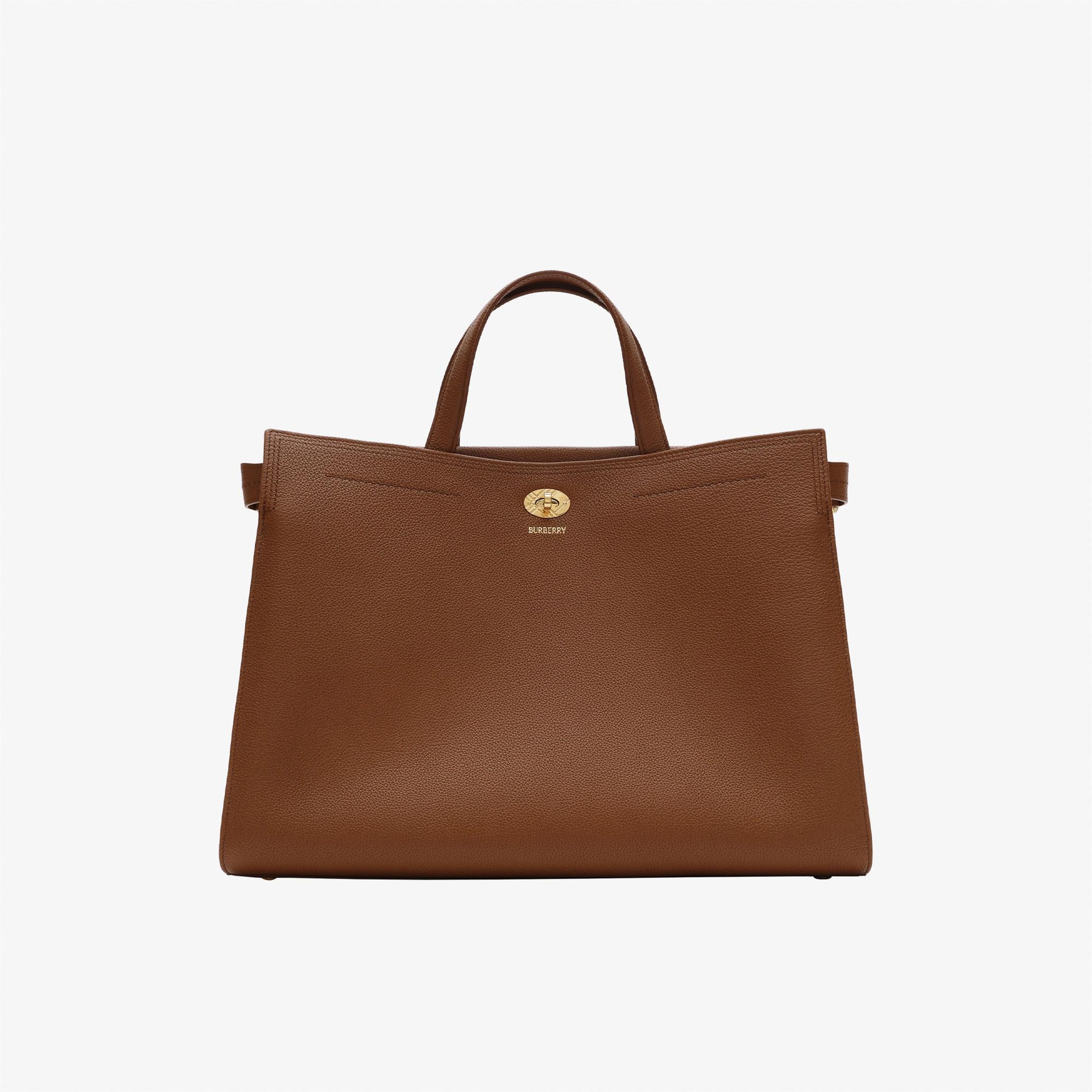 Burberry Cotswolds Check Kadın Kahverengi Omuz Çantası