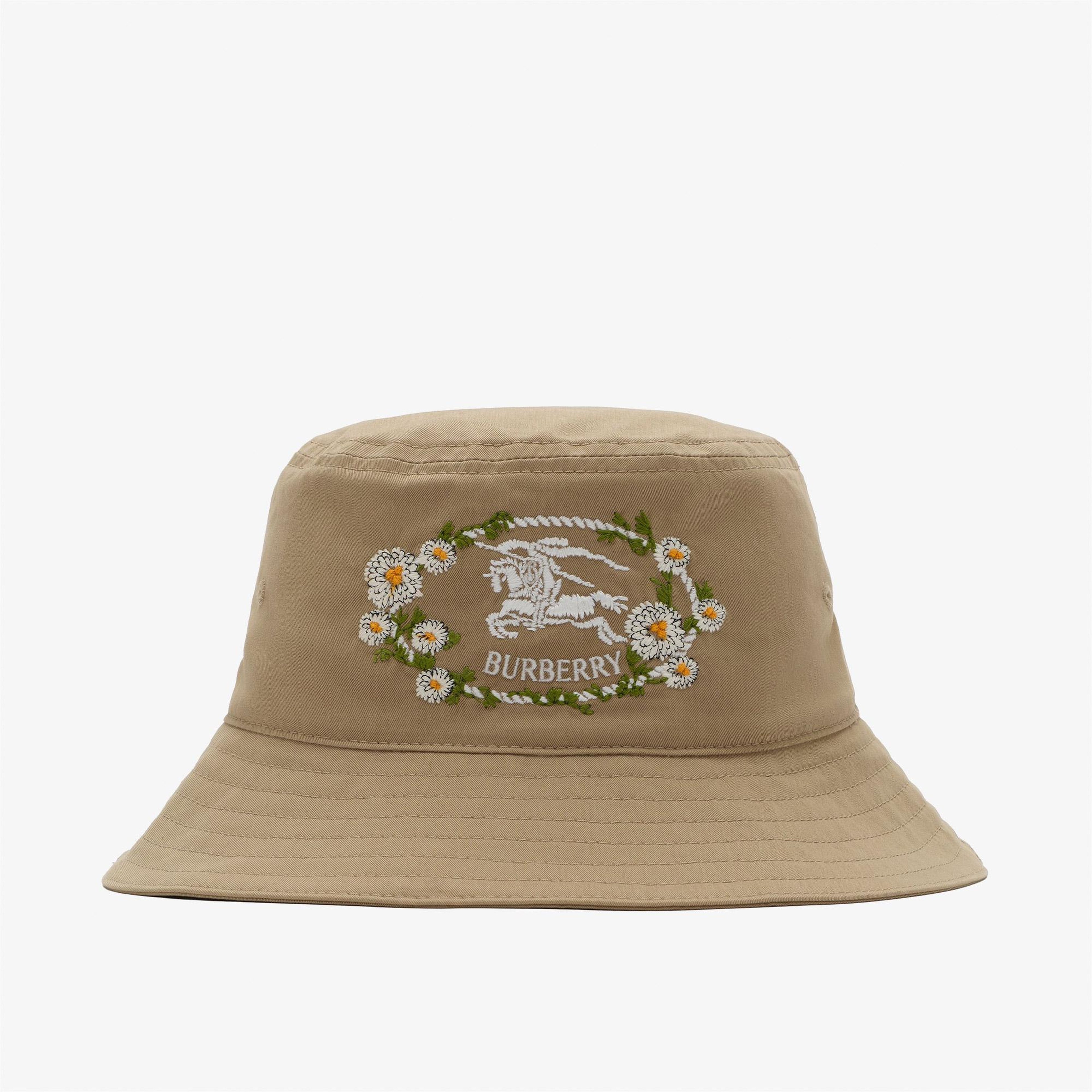 Burberry Daisy Ekd Bucket Erkek Bej Şapka