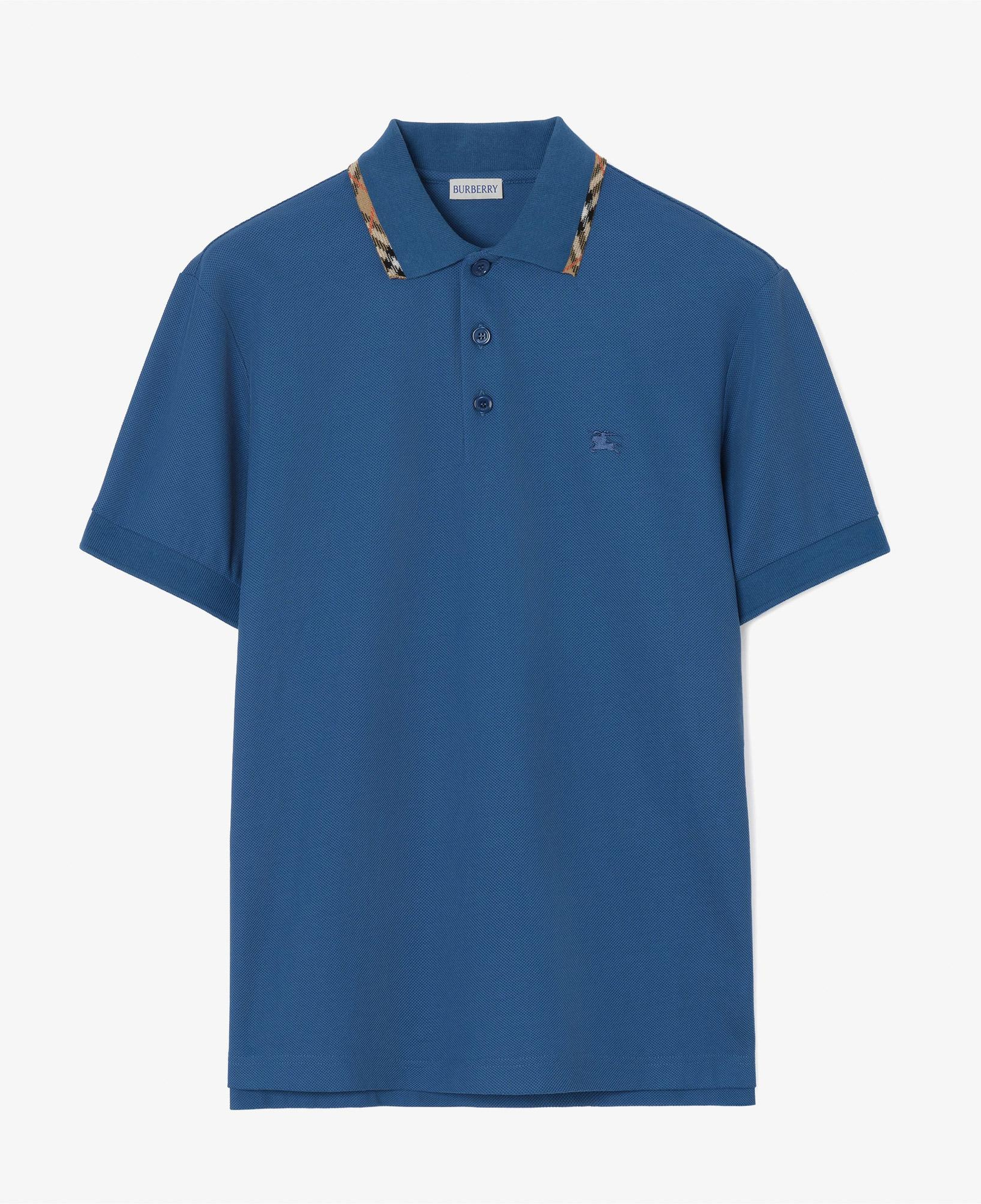 Burberry Eddie Erkek Mavi Polo