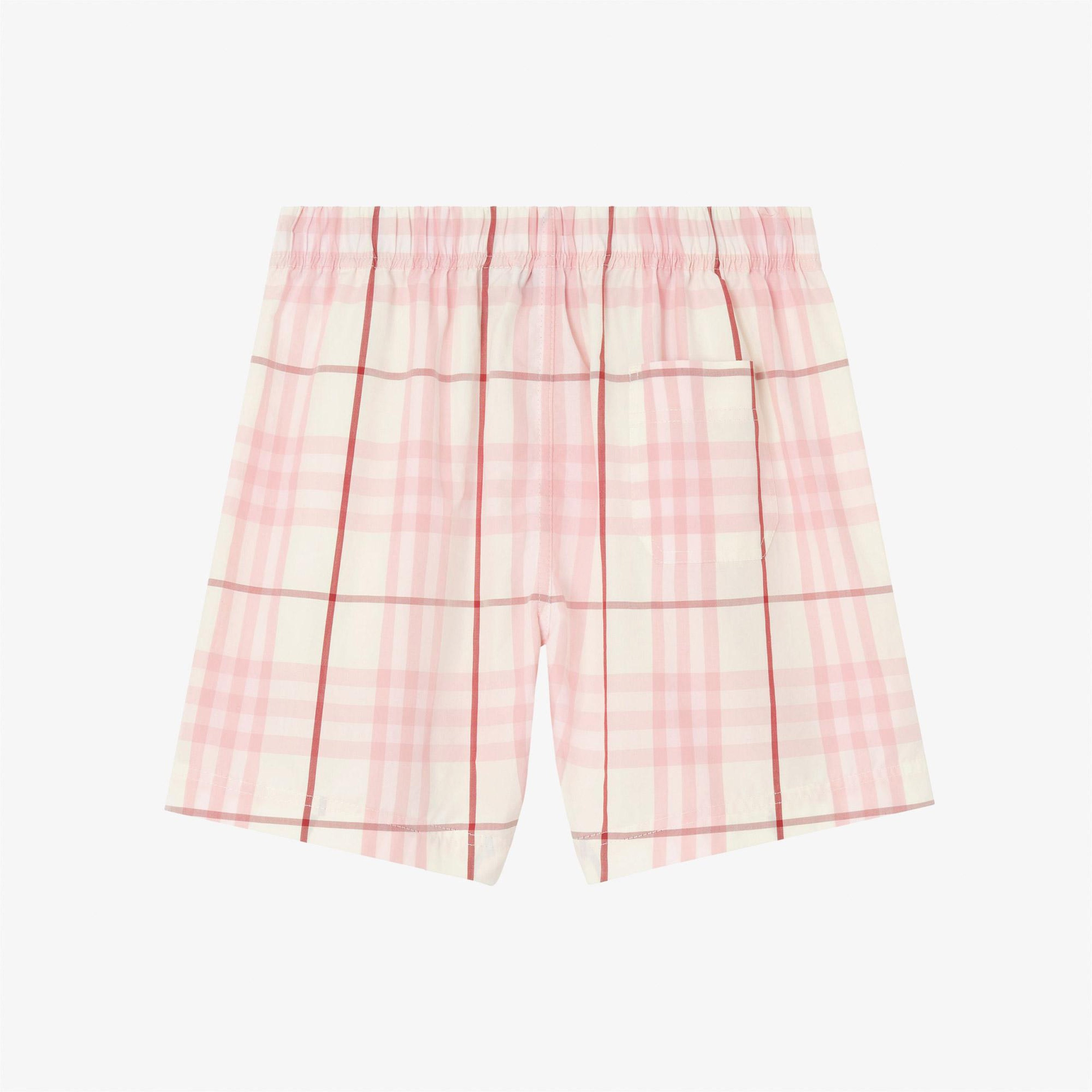 Burberry Check Felisha Çocuk Pembe Şort