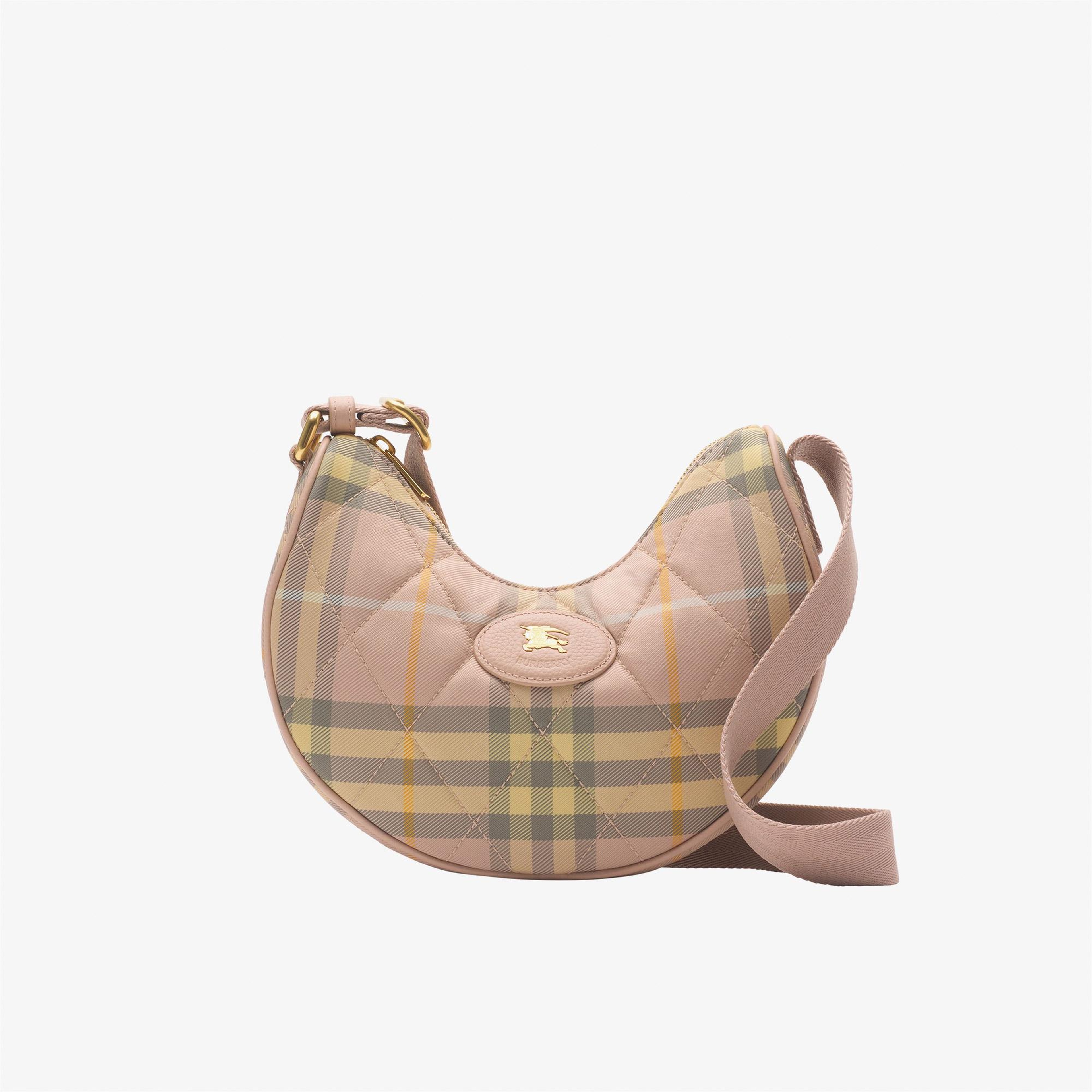 Burberry Horseshoe Crossbody Kadın Pembe Omuz Çantası