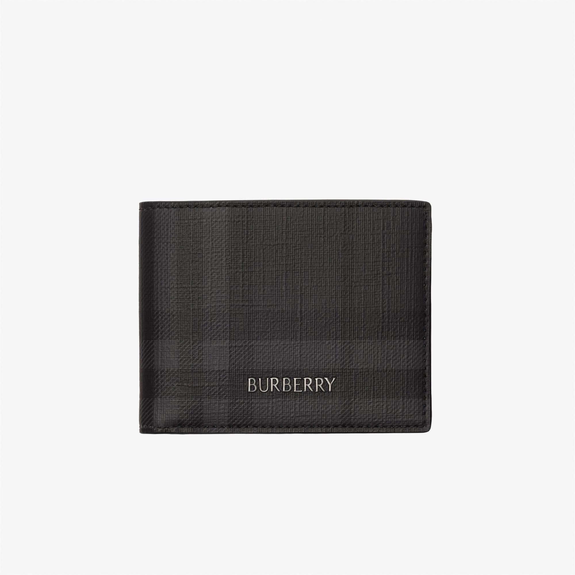 Burberry Hipfold Bin Erkek Antrasit Cüzdan