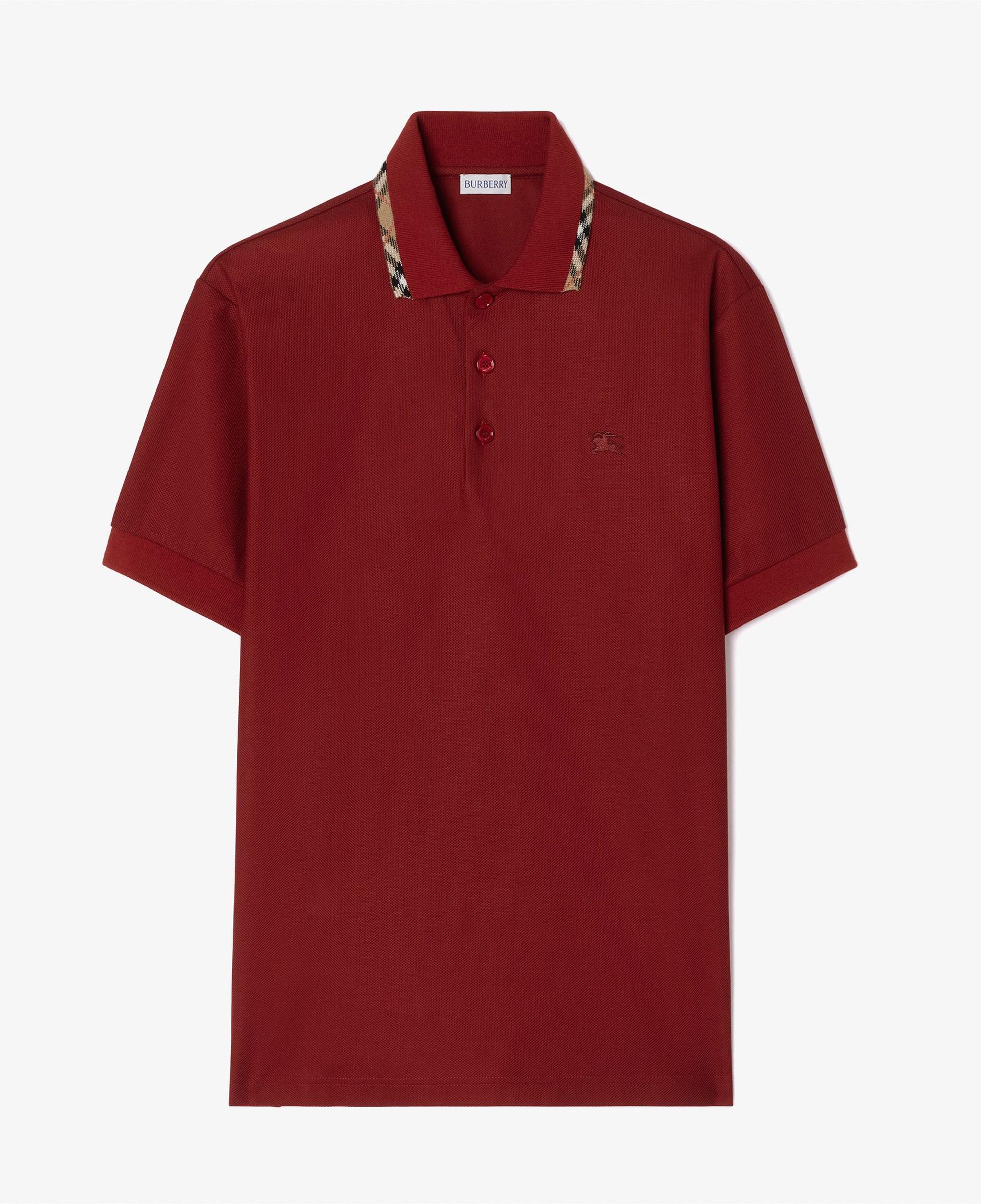 Burberry Eddie Erkek Kırmızı Polo