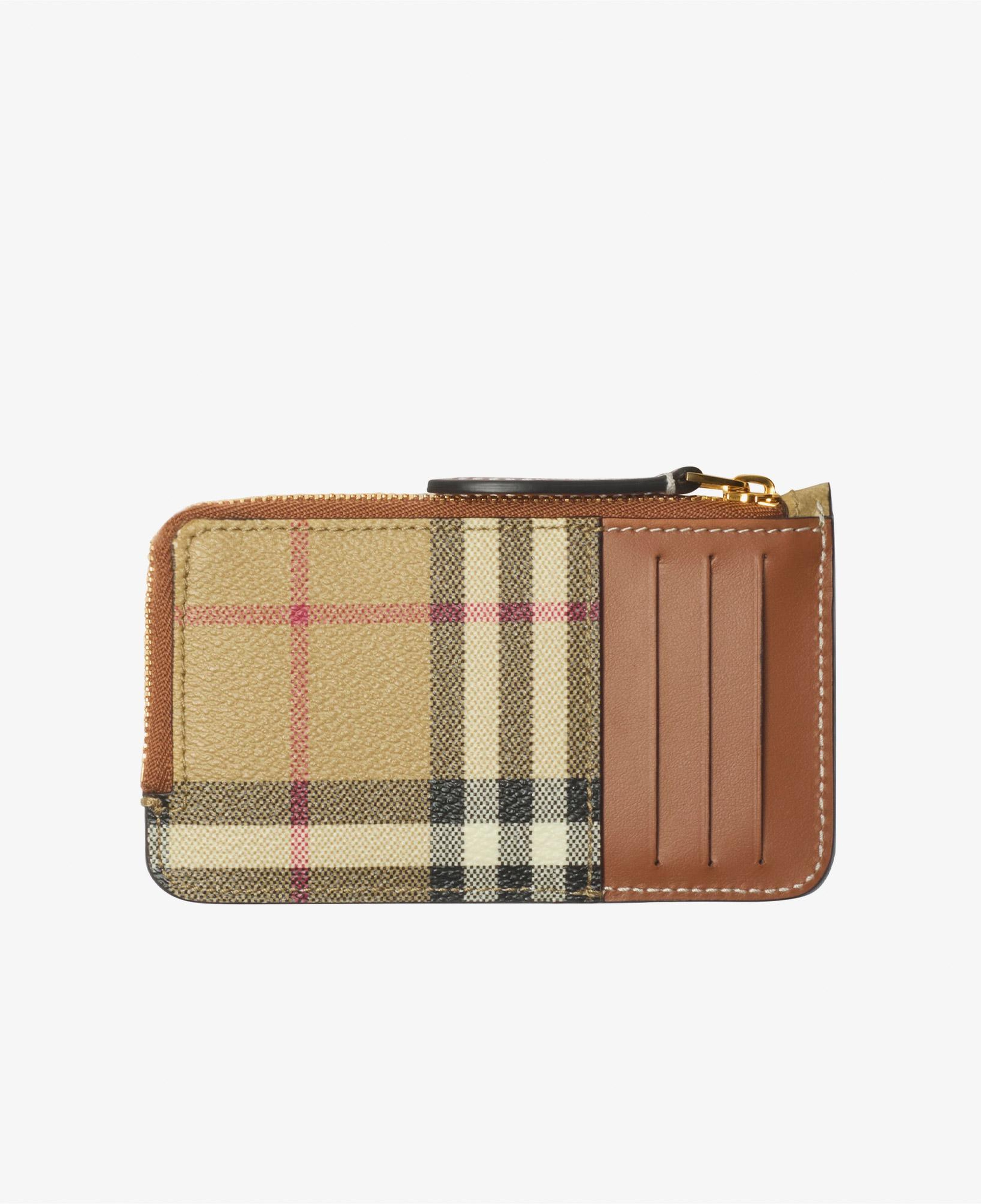 Burberry Check Zip Kadın Bej Kartlık