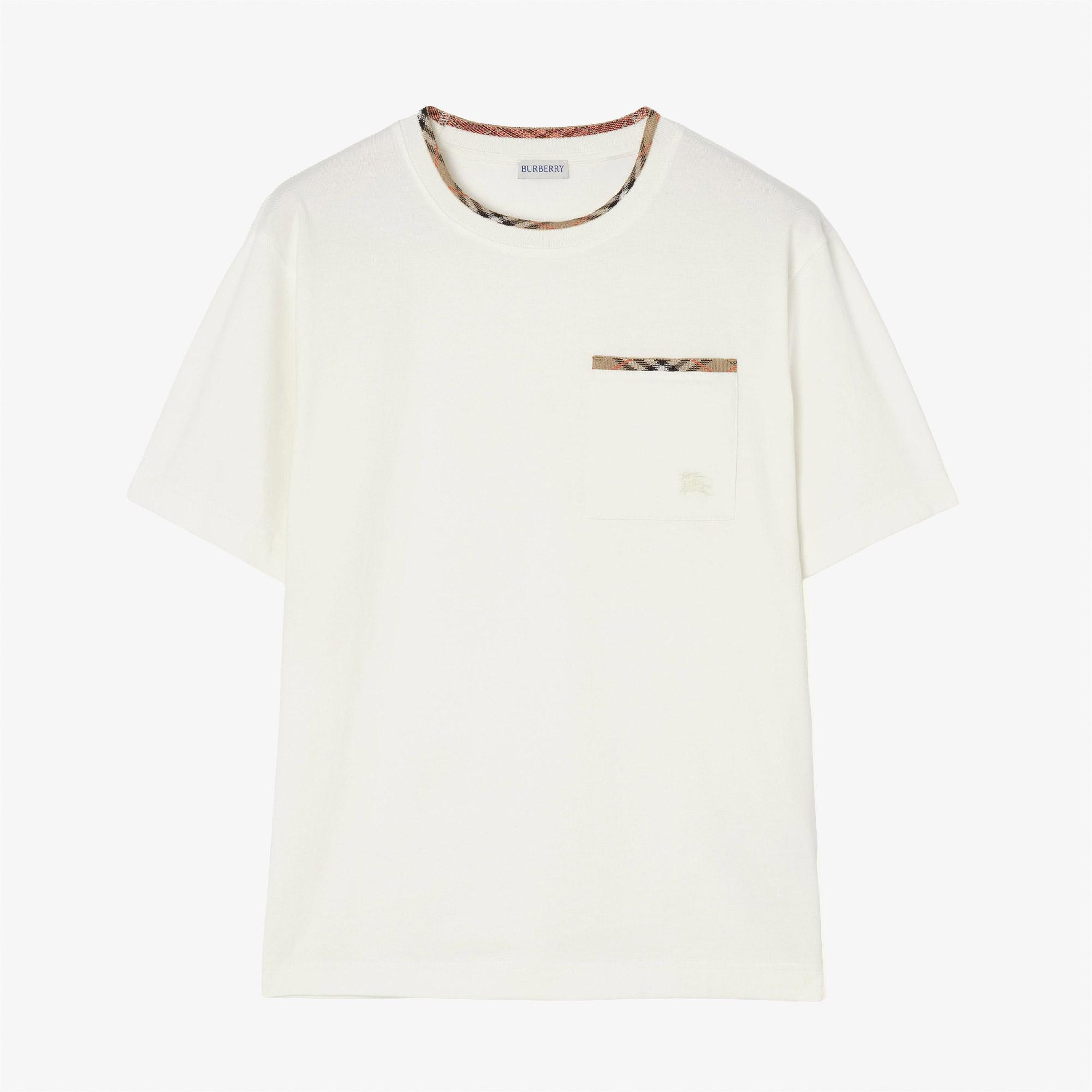 Burberry Ryan Erkek Beyaz T-Shirt