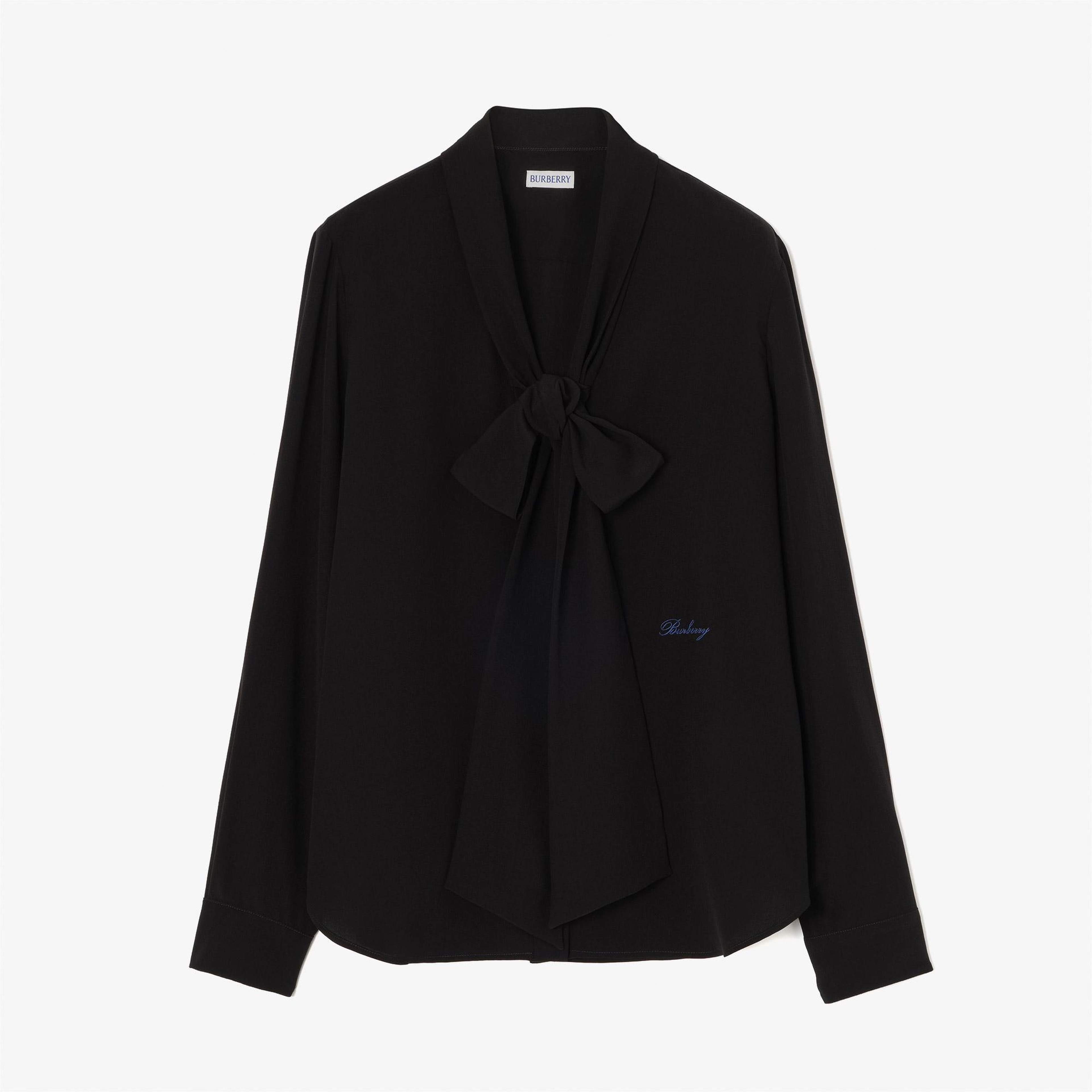 Burberry Rhiannon Kadın Siyah Gömlek