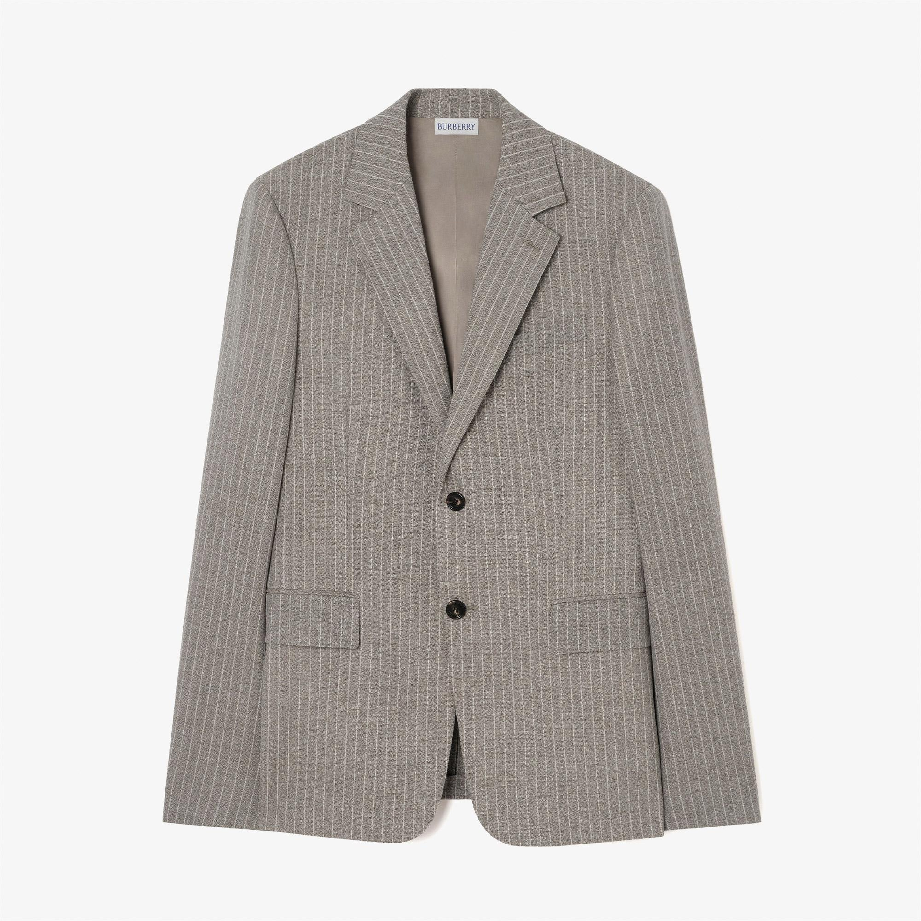 Burberry Sloane Erkek Gri Ceket