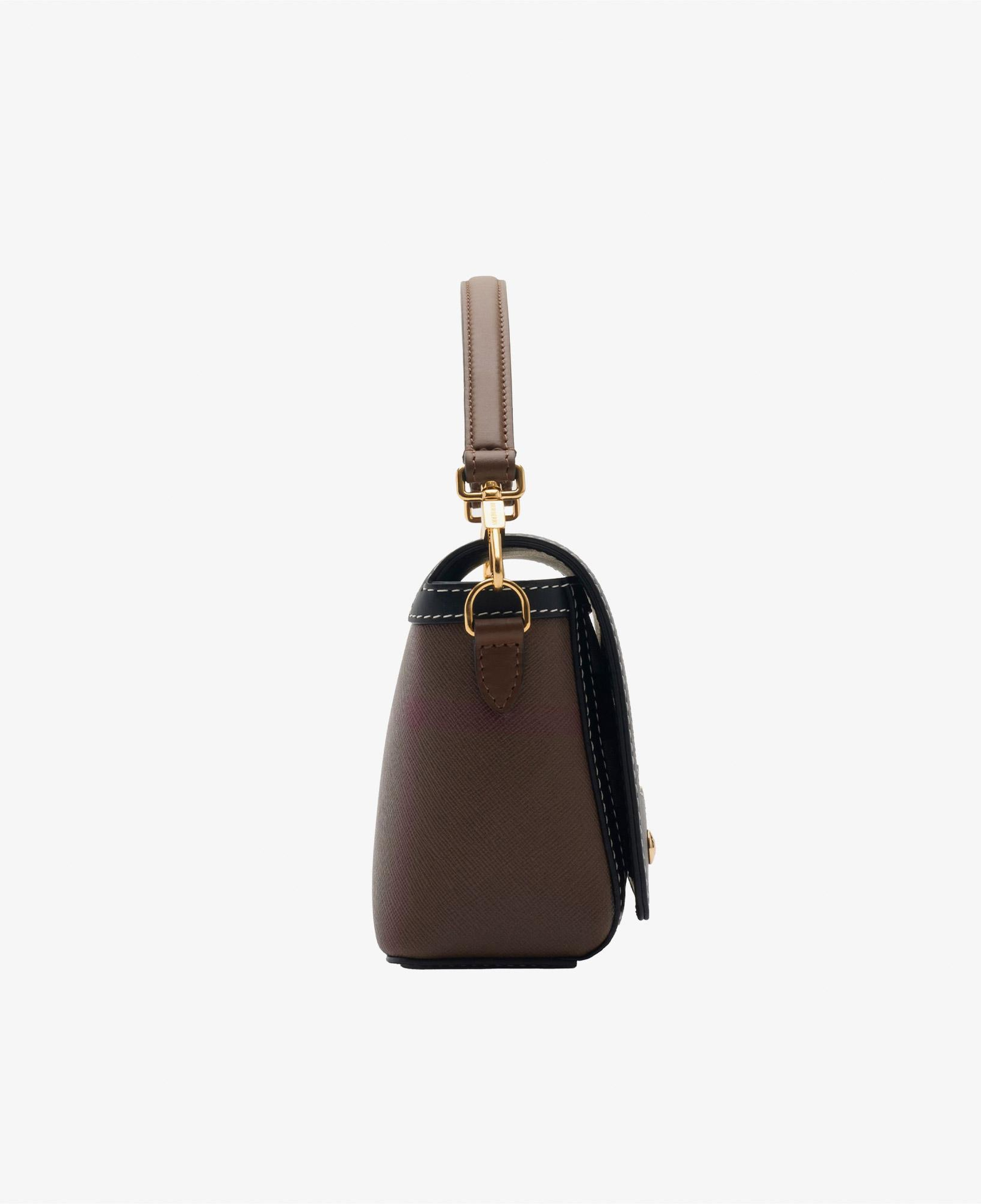 Burberry Top Handle Note Kadın Kahverengi Omuz Çantası