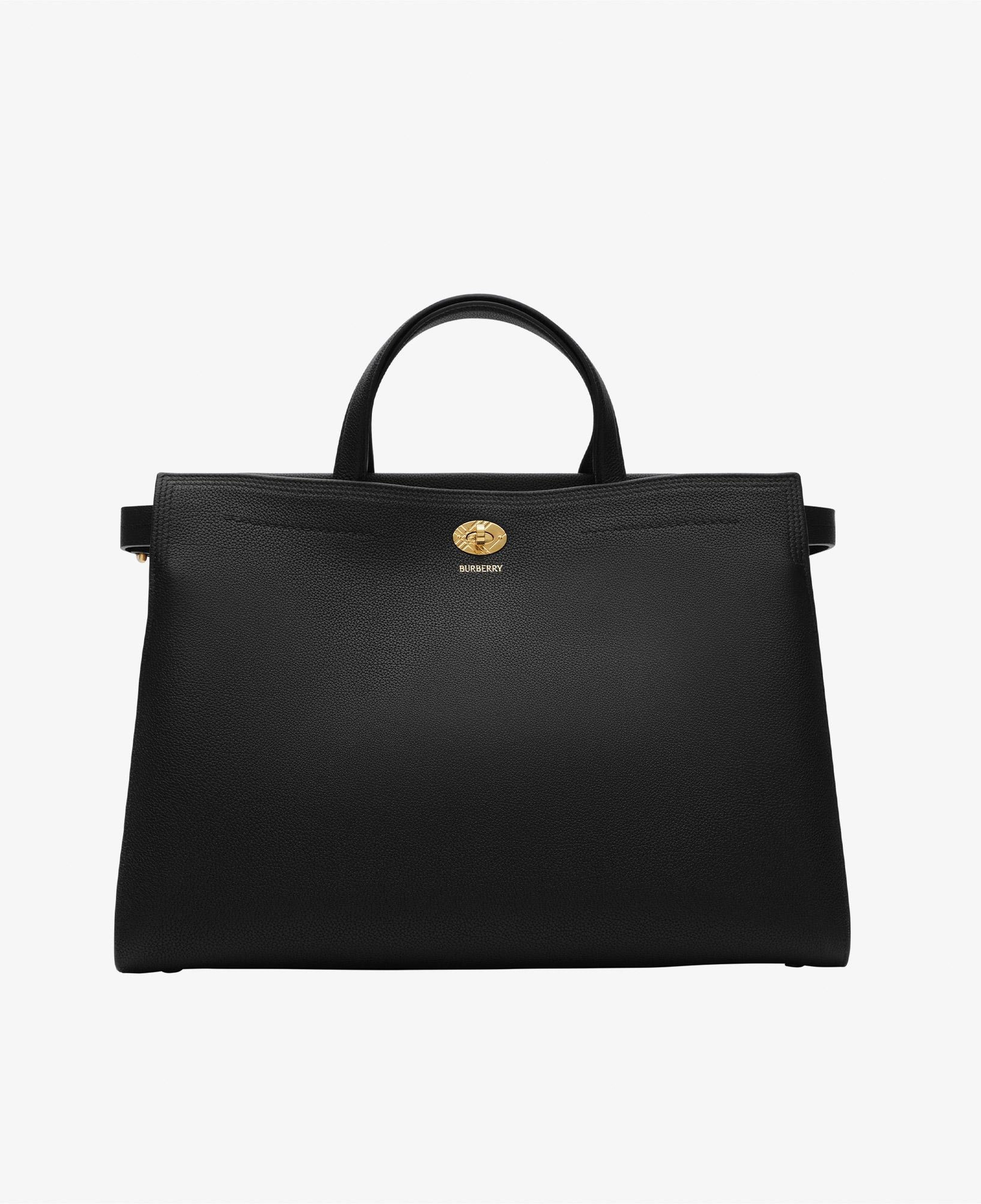 Burberry Cotswolds Check Kadın Siyah Omuz Çantası