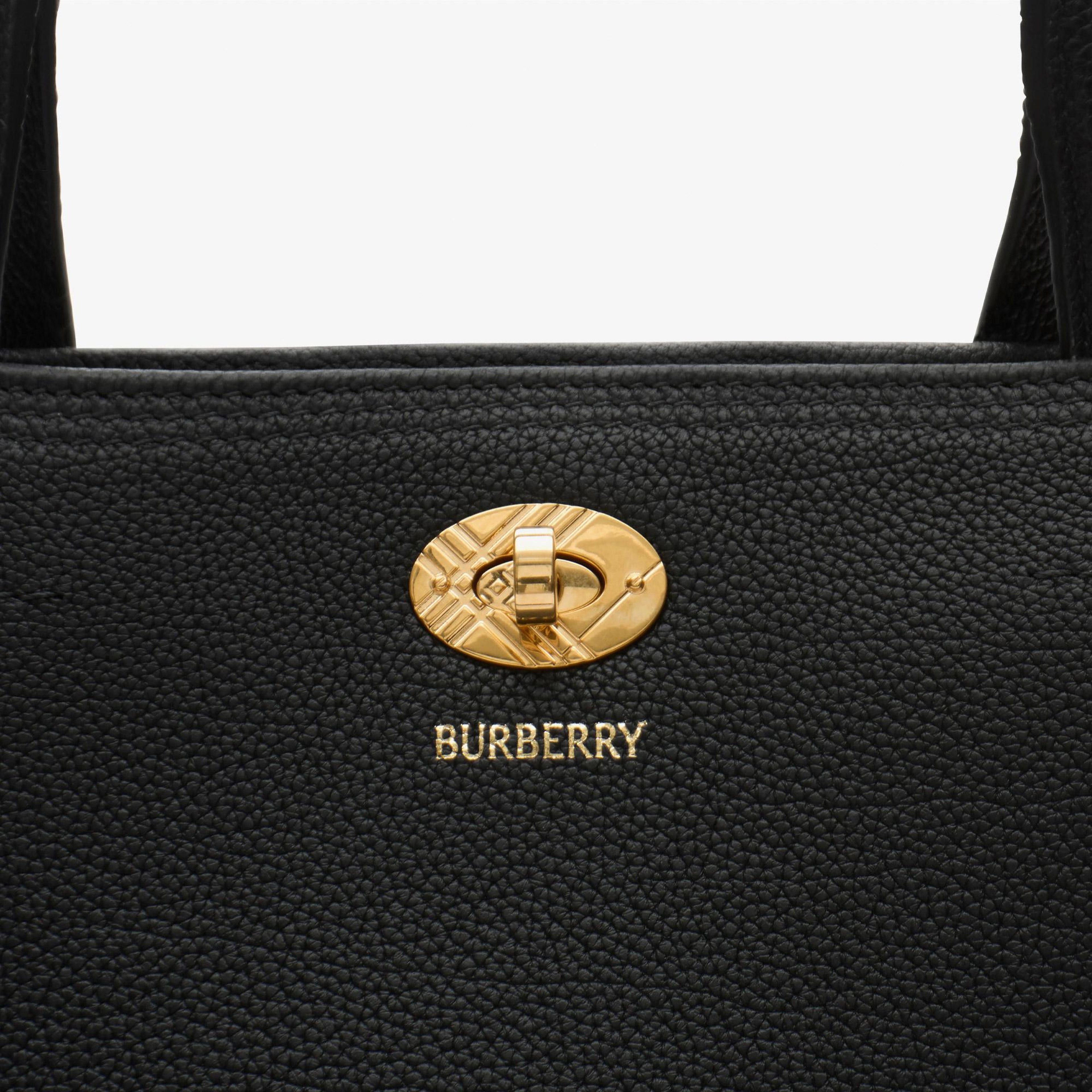 Burberry Cotswolds Check Kadın Siyah Omuz Çantası