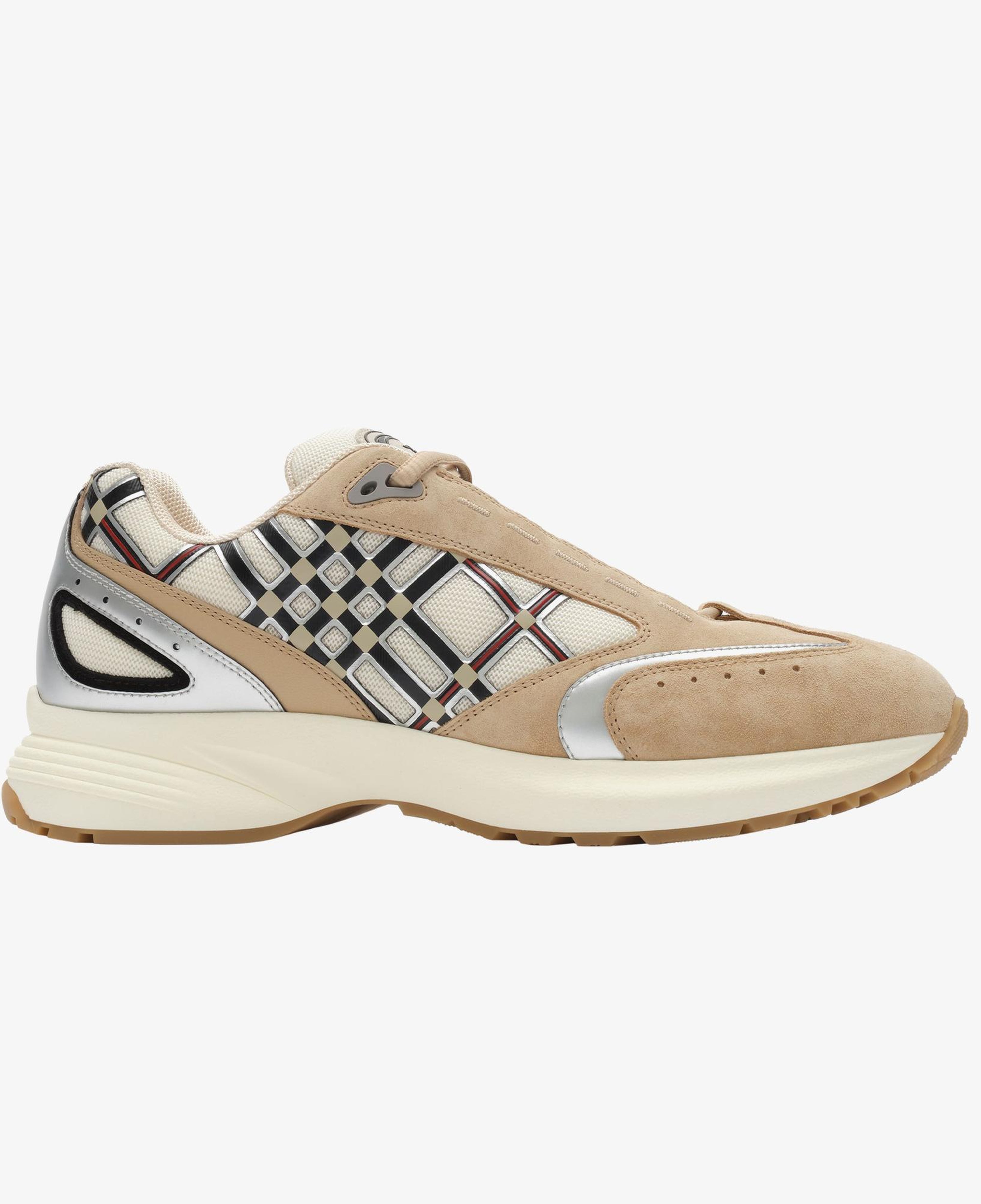 Burberry Eclipse Runner Erkek Bej Sneaker