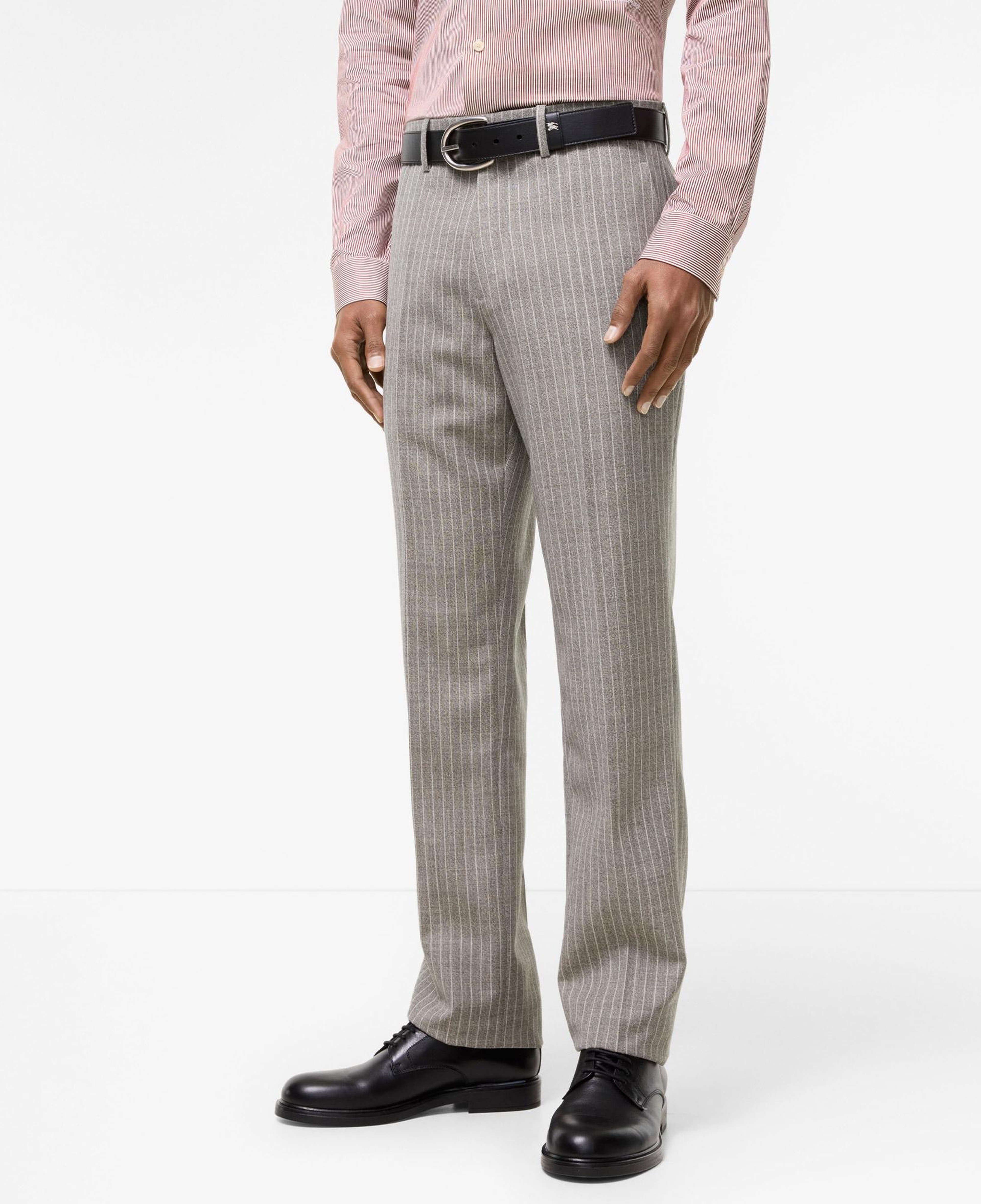 Burberry Sloane Erkek Gri Pantolon