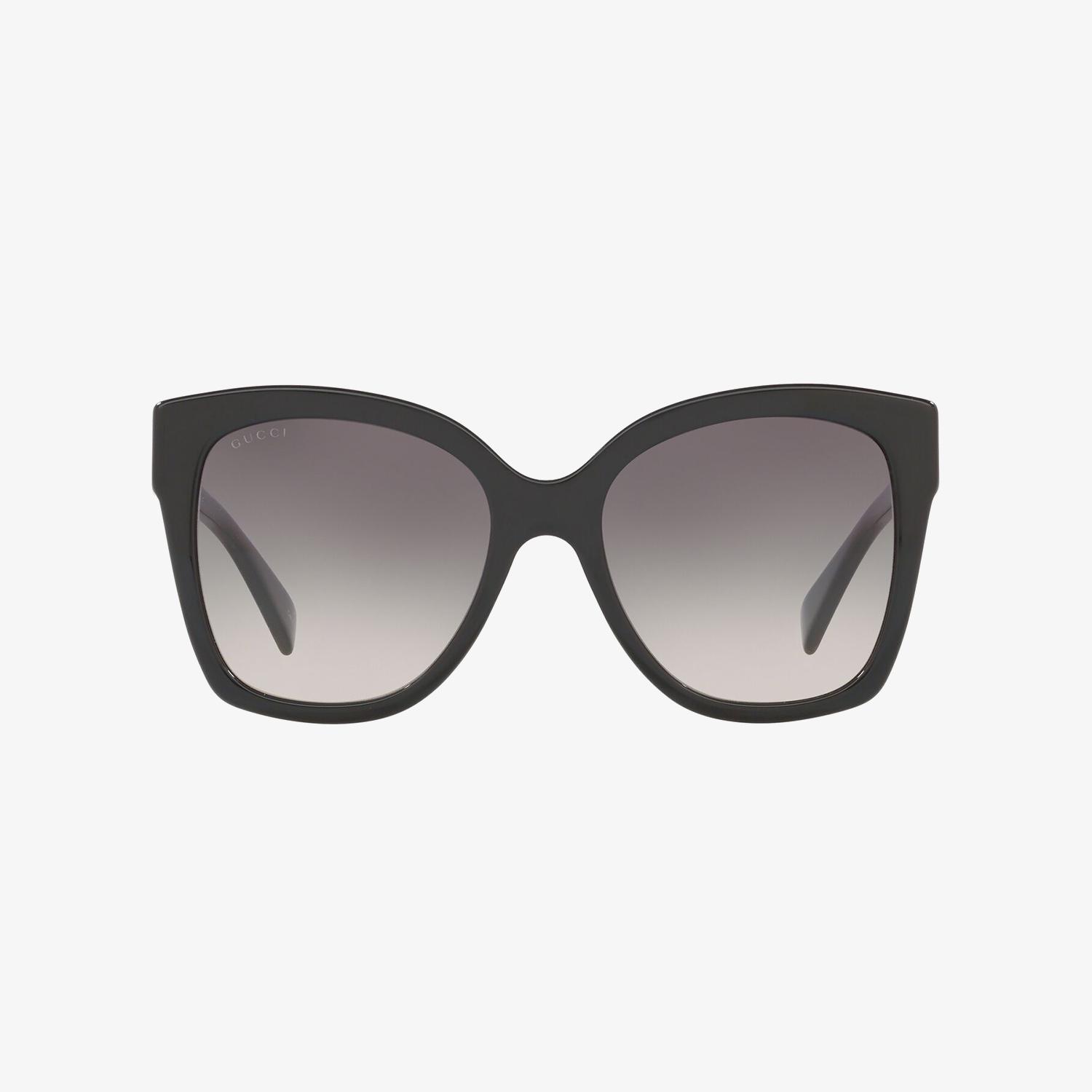 GUCCI 0GC001221 Kadın Siyah Shiny Güneş Gözlüğü