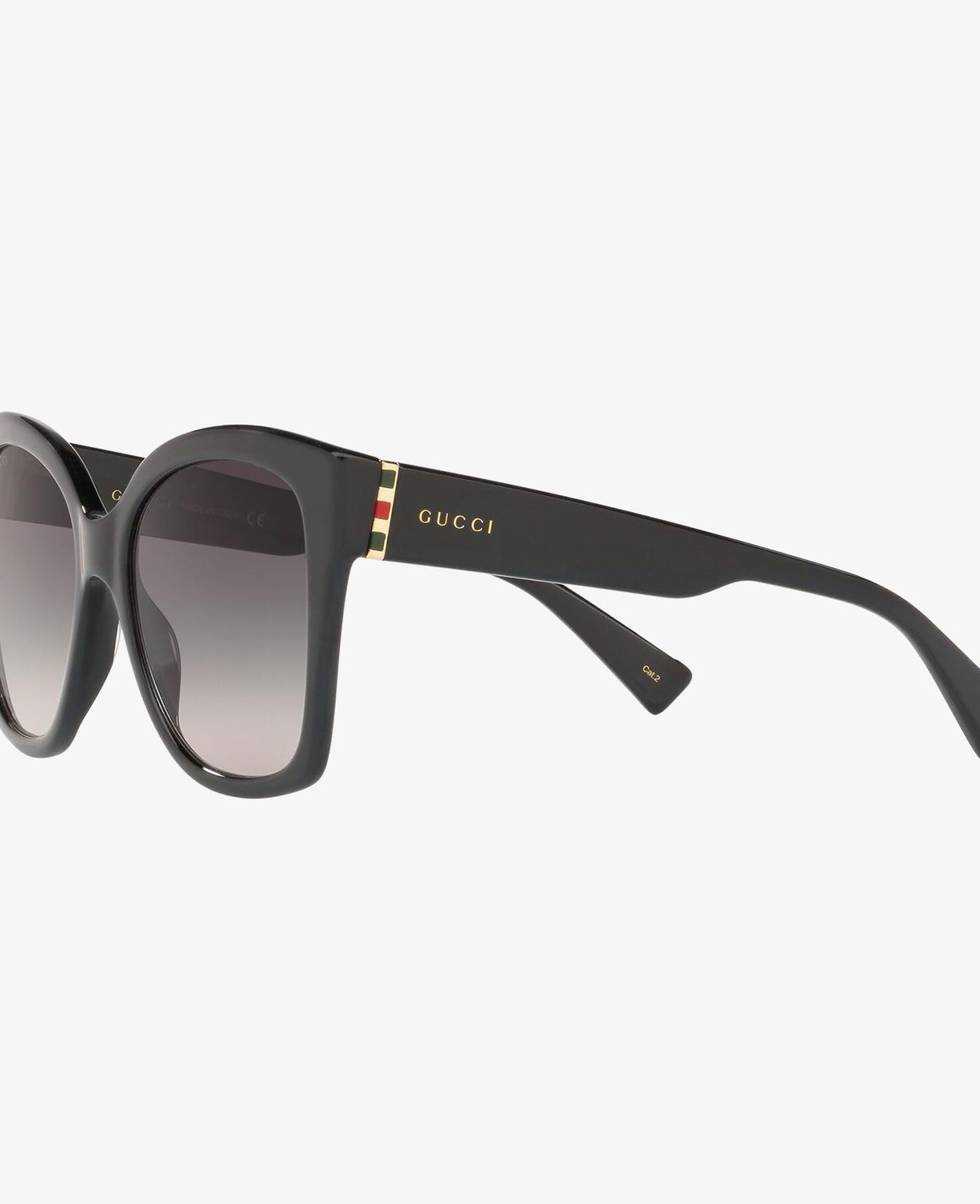 GUCCI 0GC001221 Kadın Siyah Shiny Güneş Gözlüğü