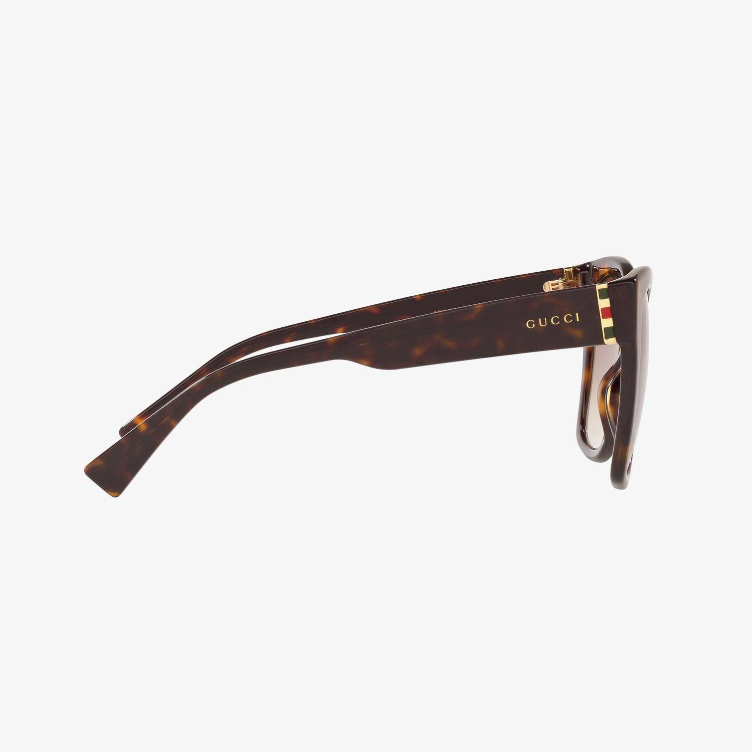 GUCCI 0GC001221 Kadın Tortoise Güneş Gözlüğü