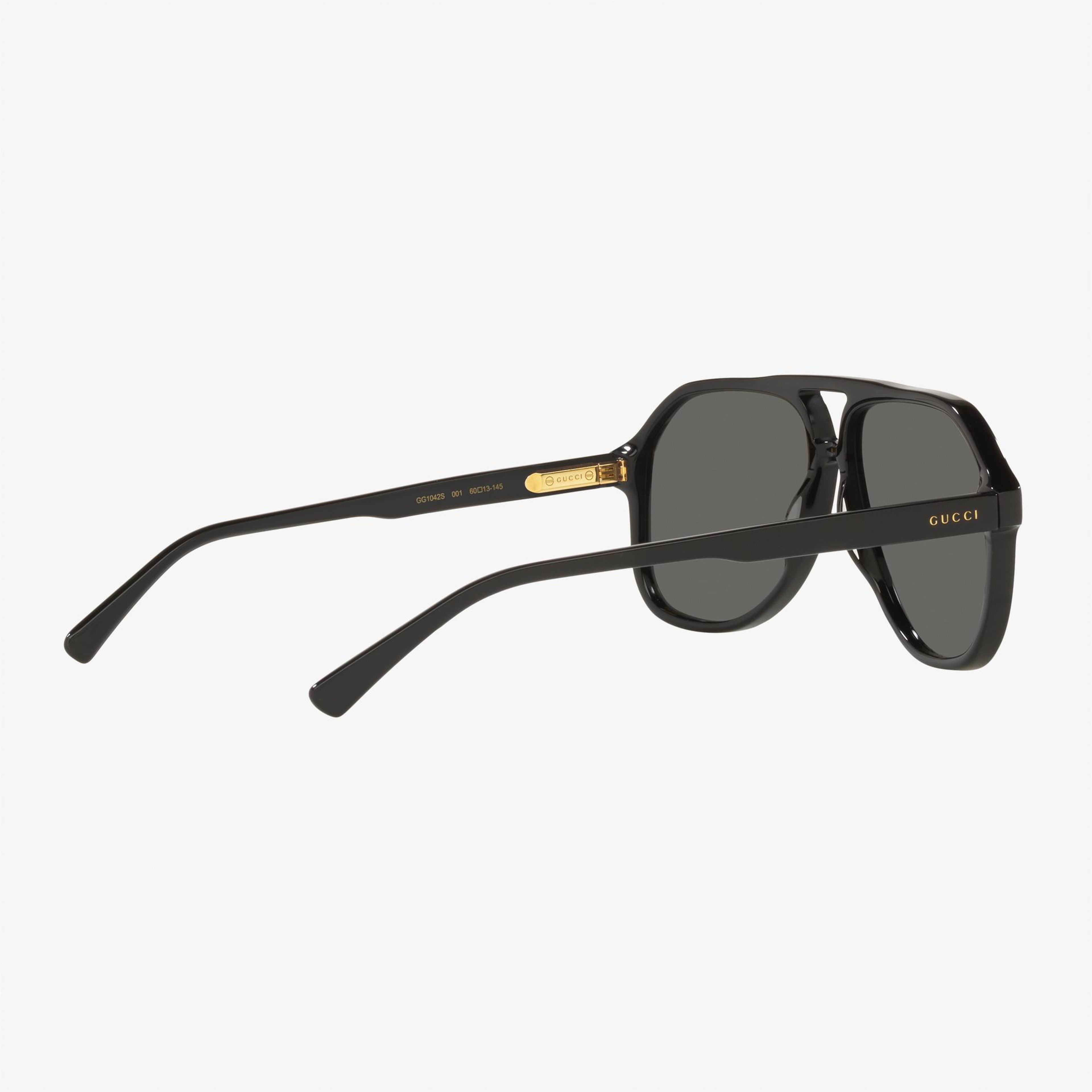 GUCCI Erkek Siyah Güneş Gözlüğü