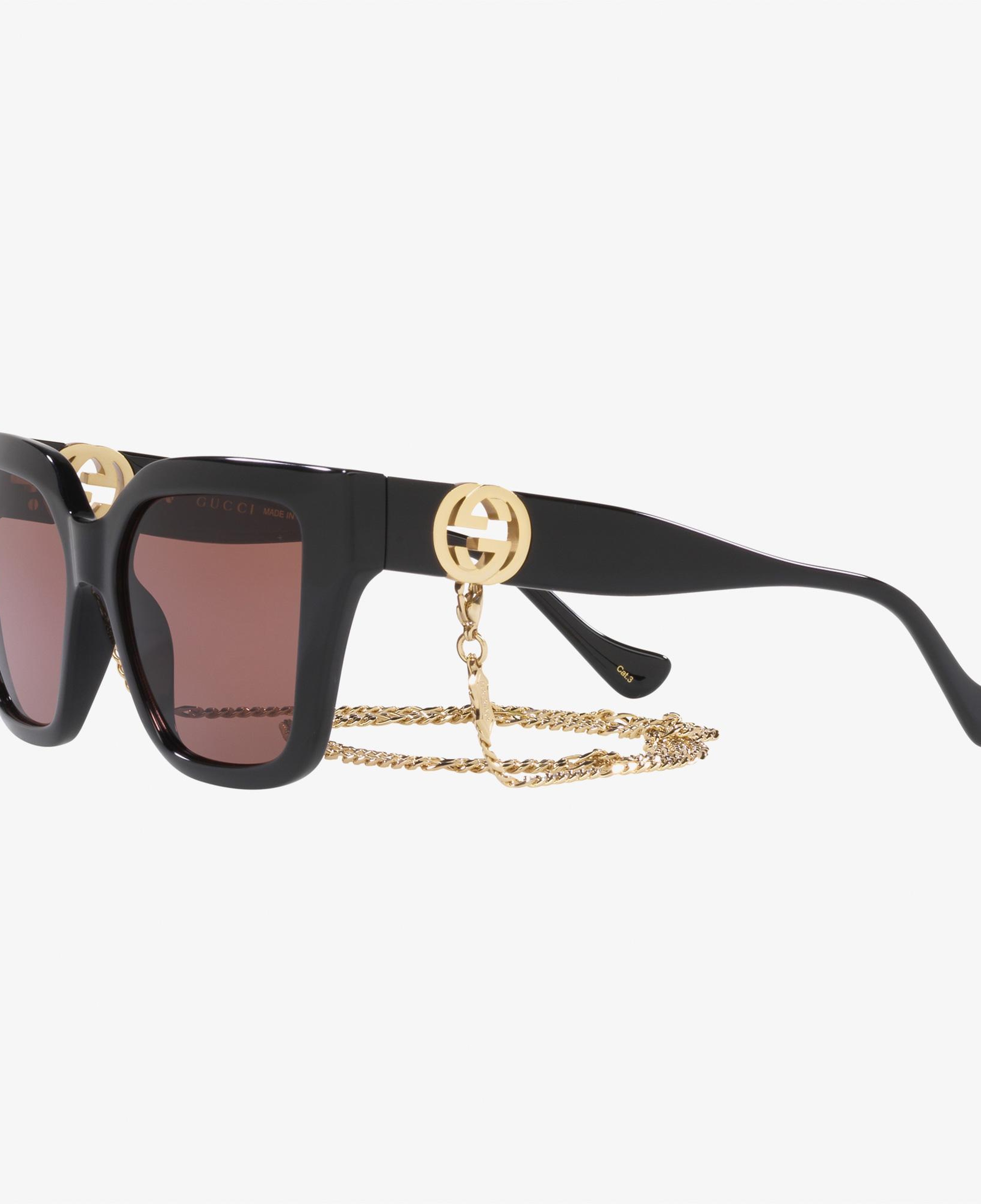 GUCCI Injected Kadın Siyah Güneş Gözlüğü