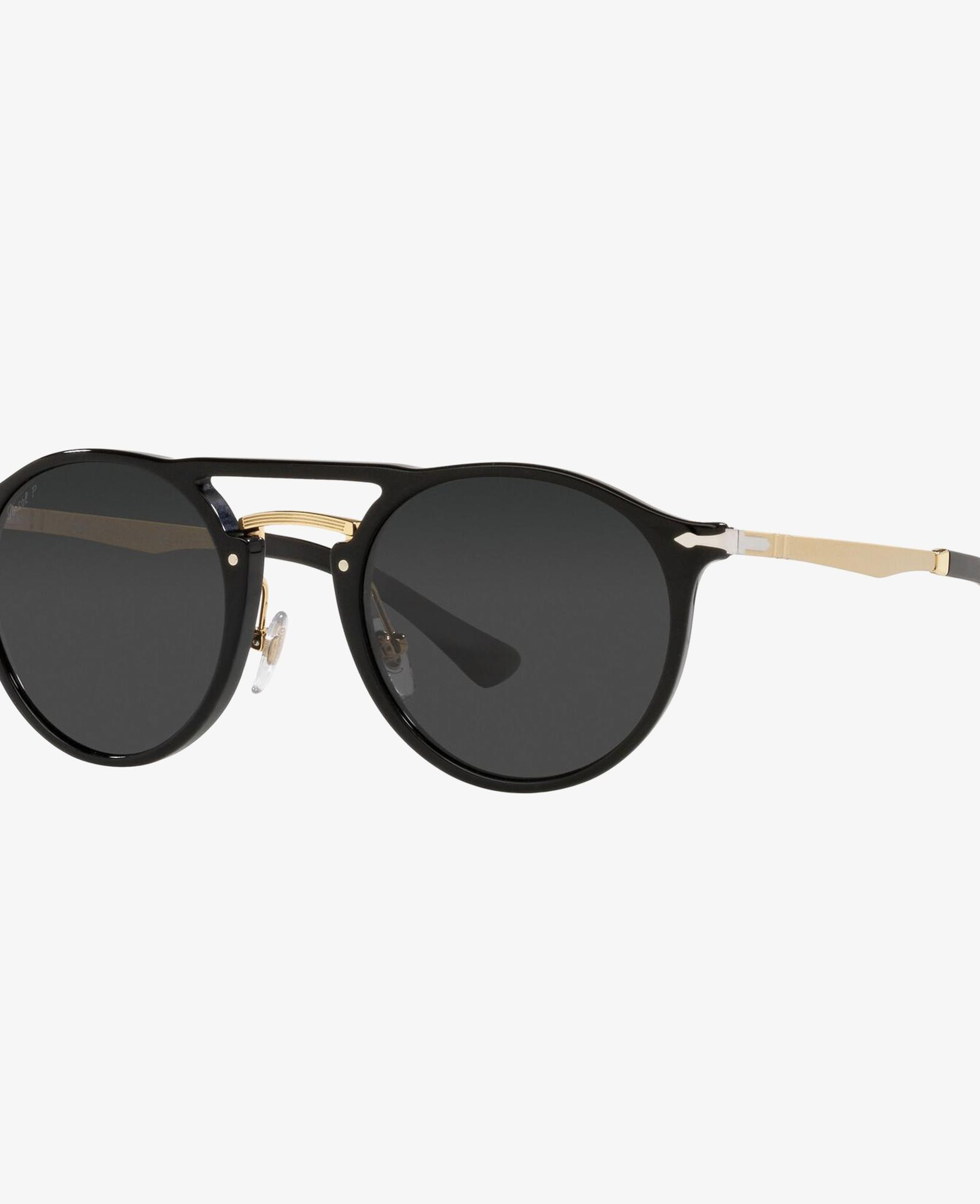 PERSOL 0PO3264S Unisex Siyah-Gold Güneş Gözlüğü