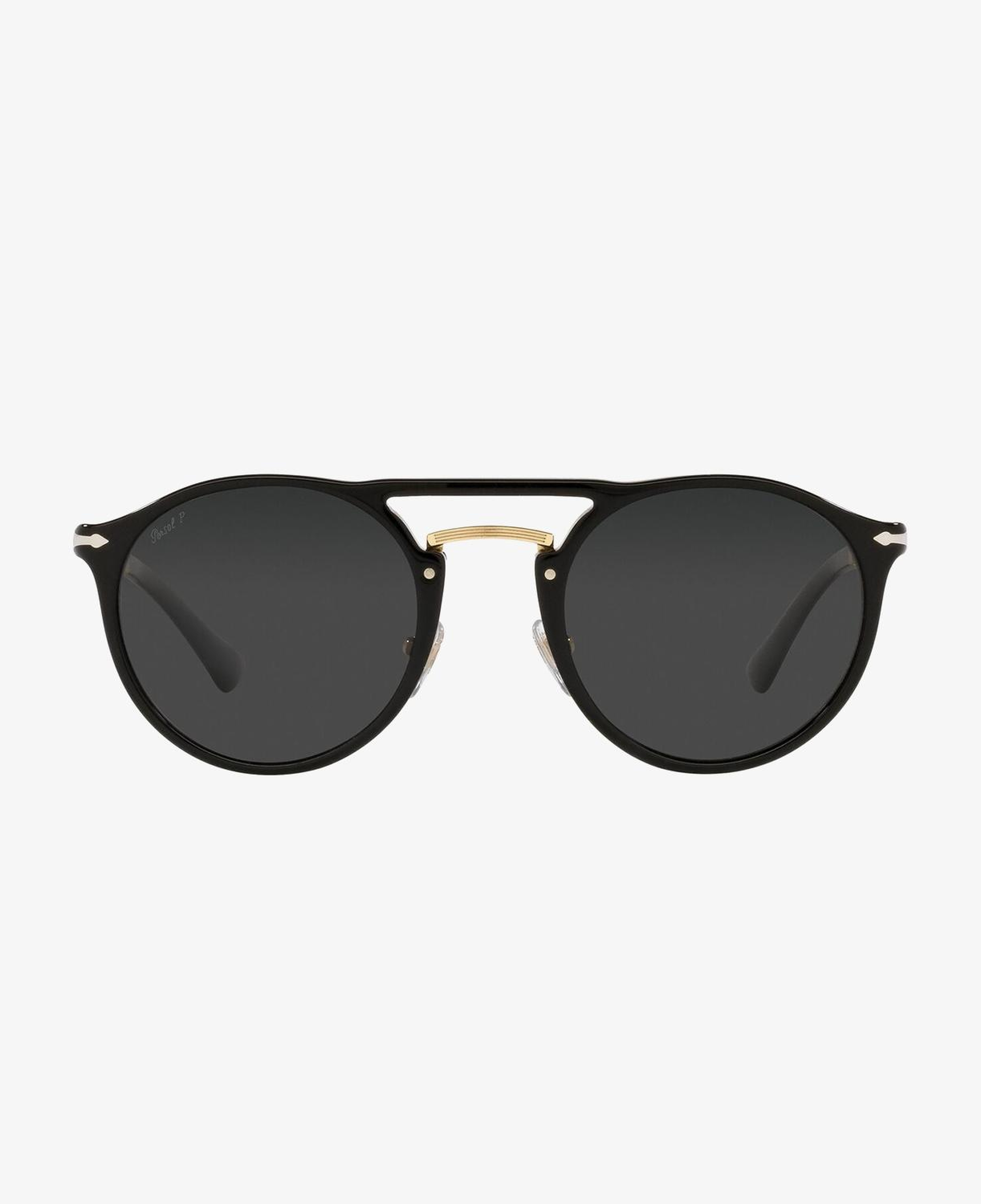 PERSOL 0PO3264S Unisex Siyah-Gold Güneş Gözlüğü