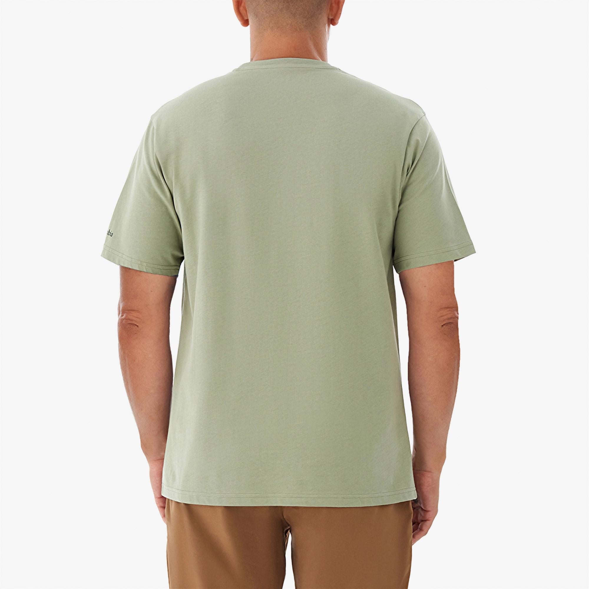 Columbia Csc Adraid Trail Erkek Yeşil Günlük T-Shirt
