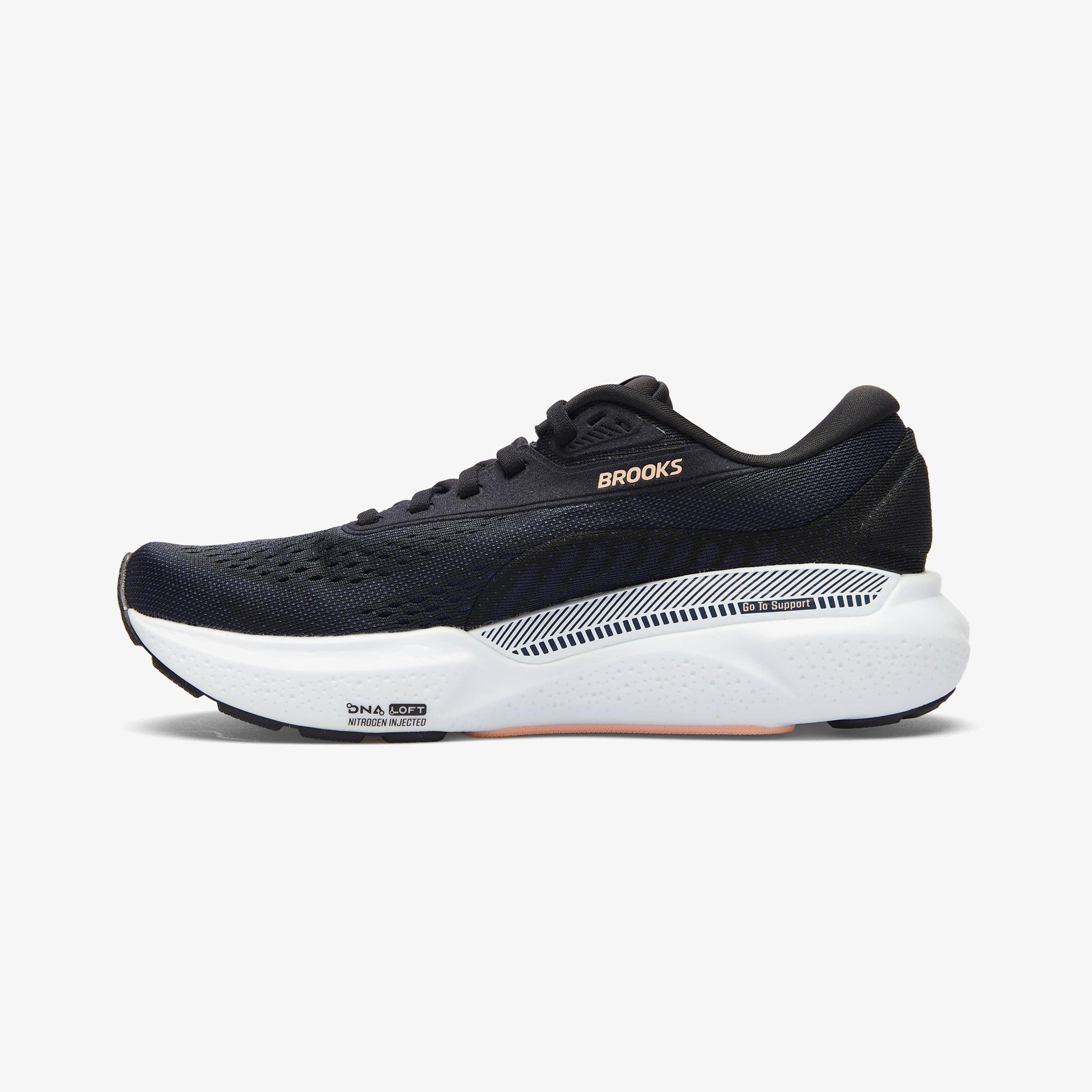 Brooks Adrenaline GTS 24 Kadın Siyah Koşu Ayakkabısı