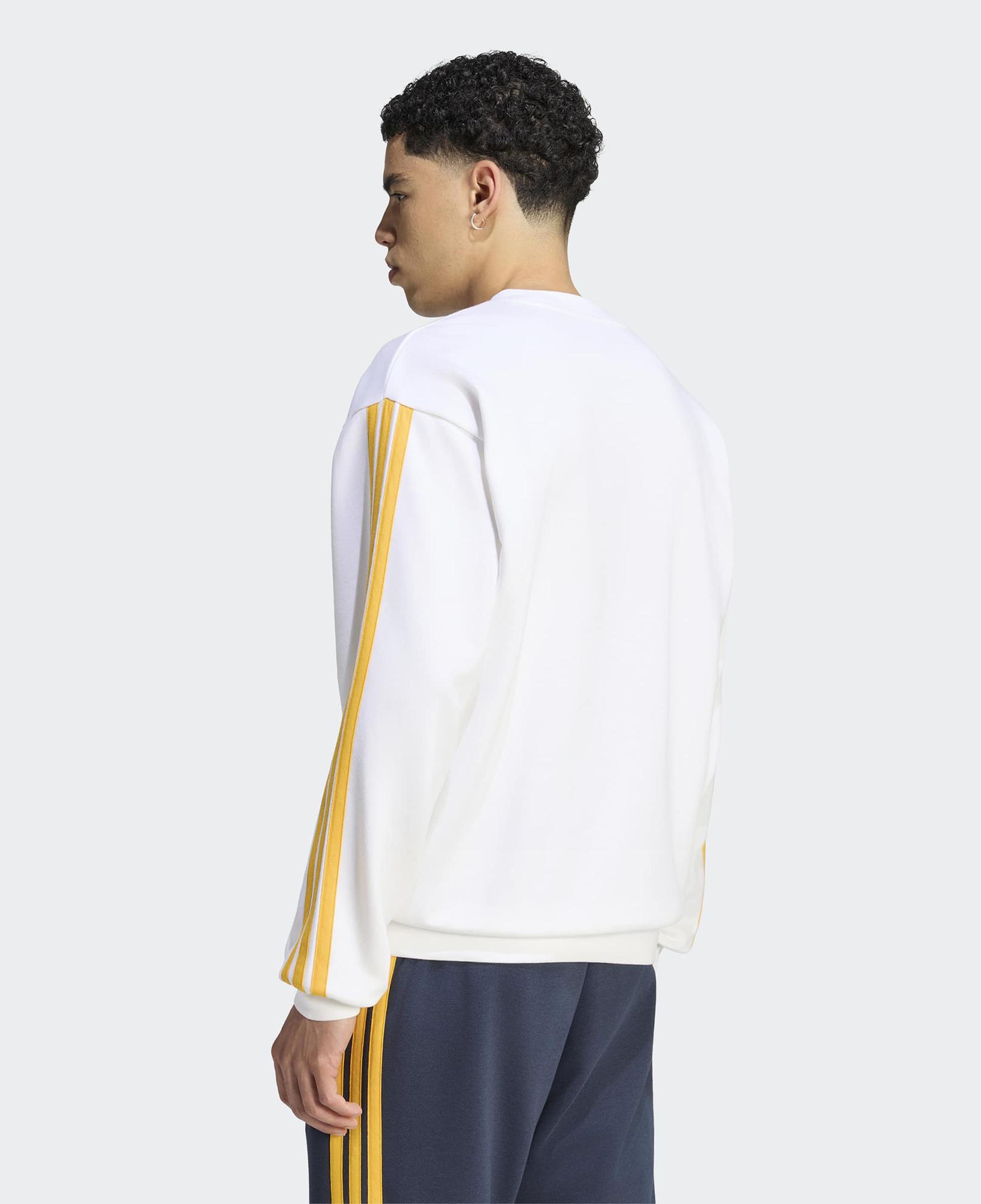 adidas Real Dna Swt Erkek Beyaz Sweatshirt
