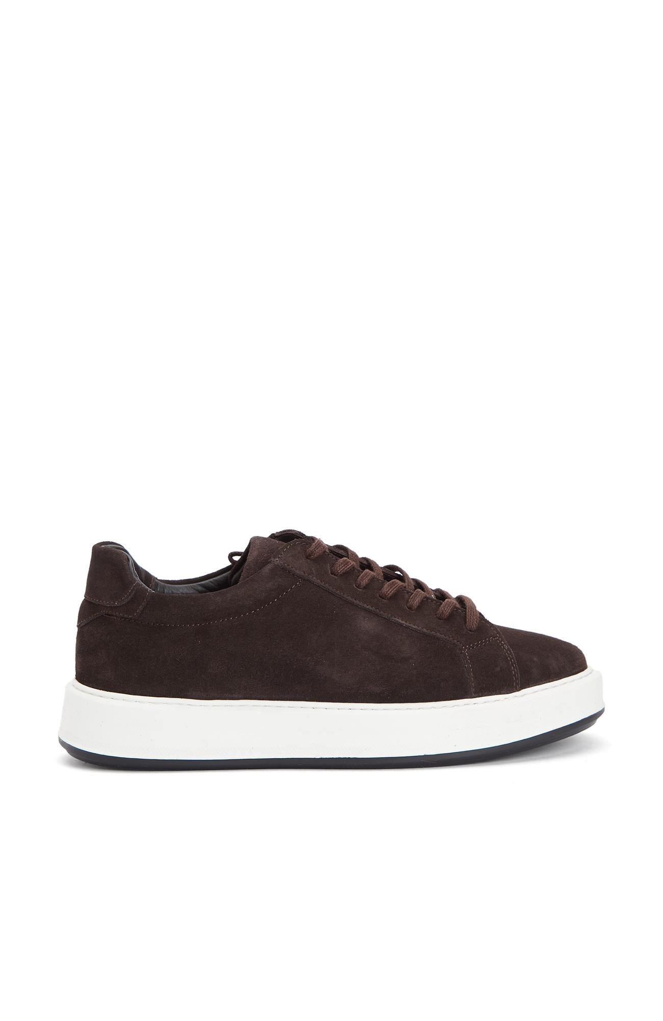 Divarese Erkek Acı Kahverengi Günlük Süet Sneaker