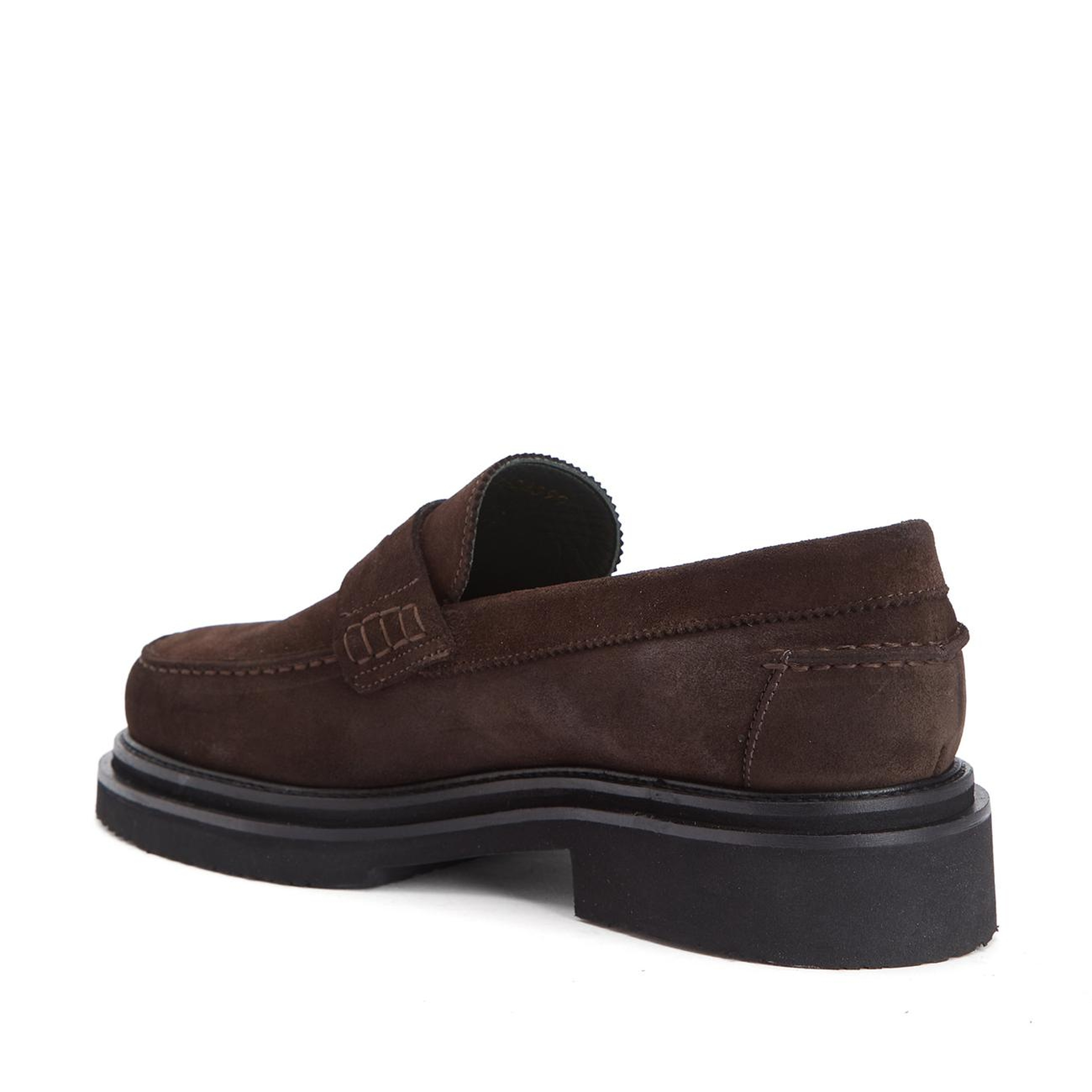 George Hogg Erkek Kahverengi Süet Loafer