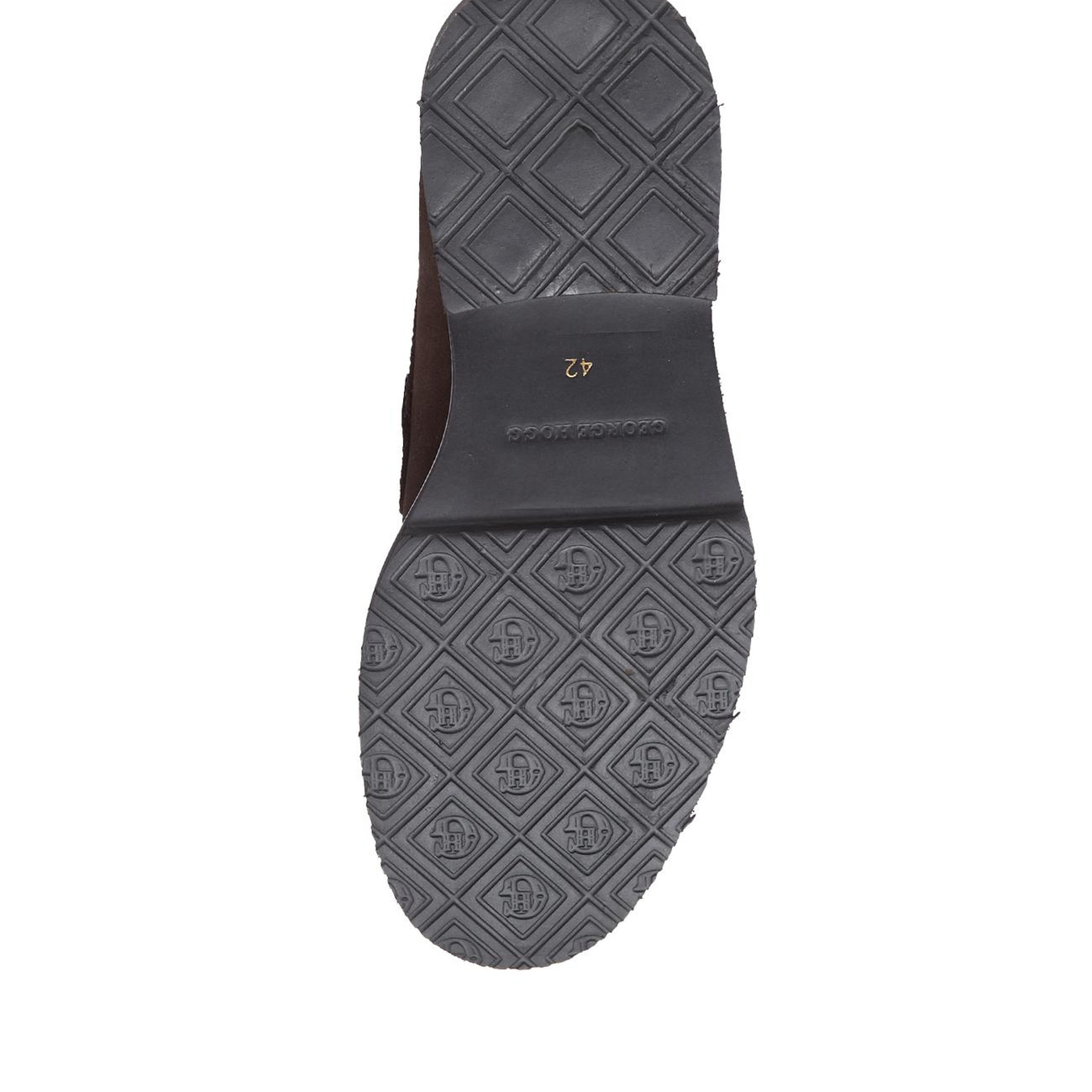 George Hogg Erkek Kahverengi Süet Loafer