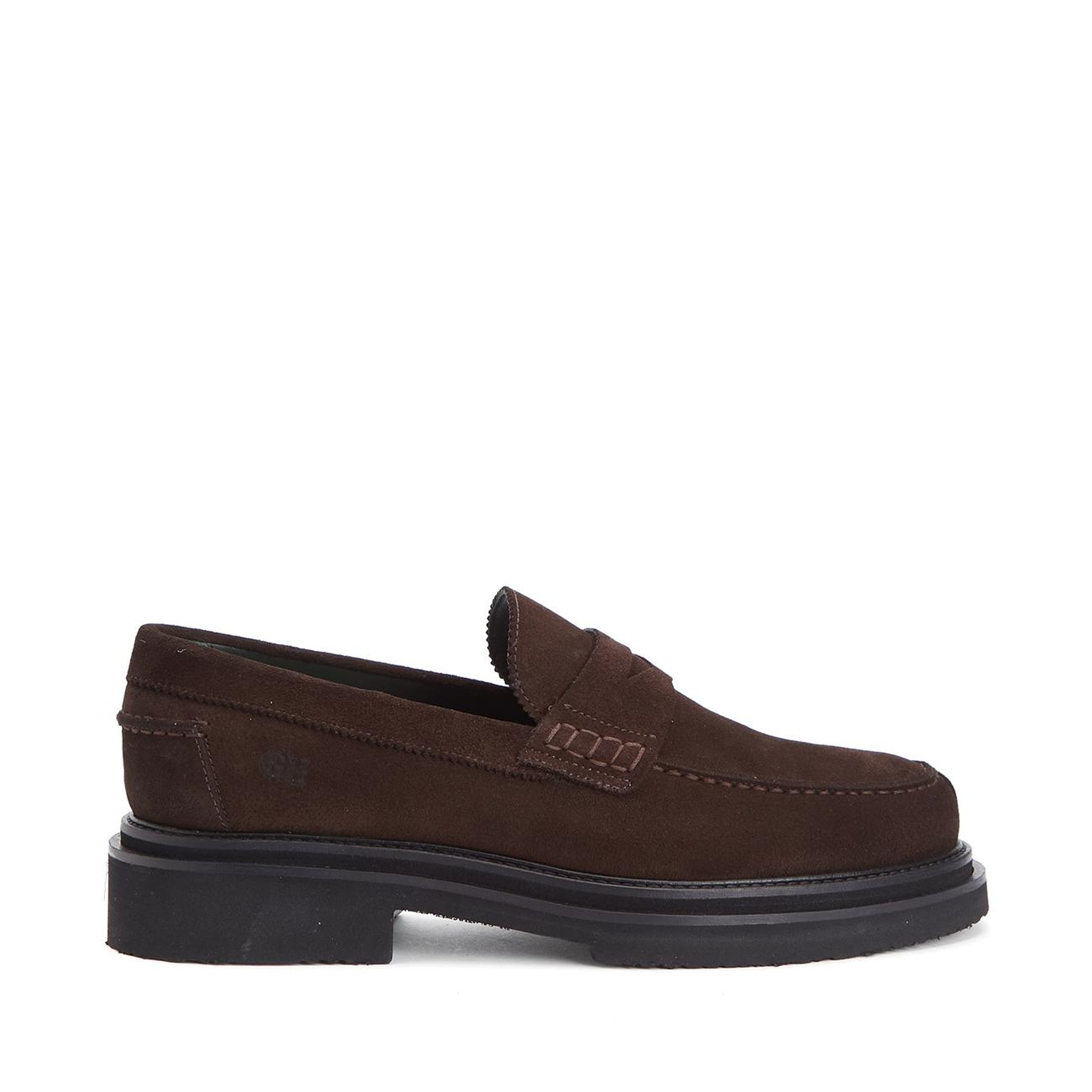 George Hogg Erkek Kahverengi Süet Loafer