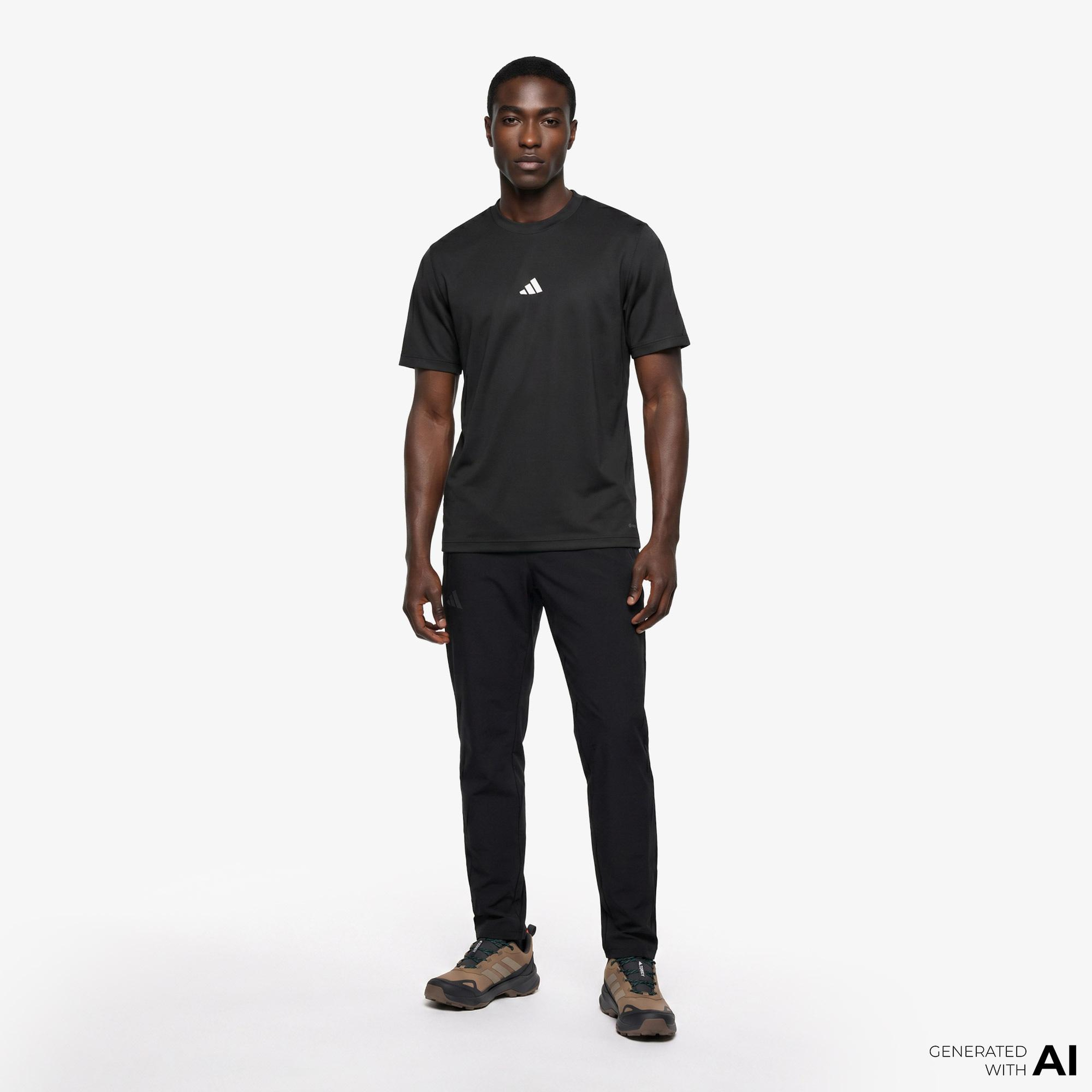 adidas Terrex Multi Essentials Stretch Erkek Siyah Eşofman Altı