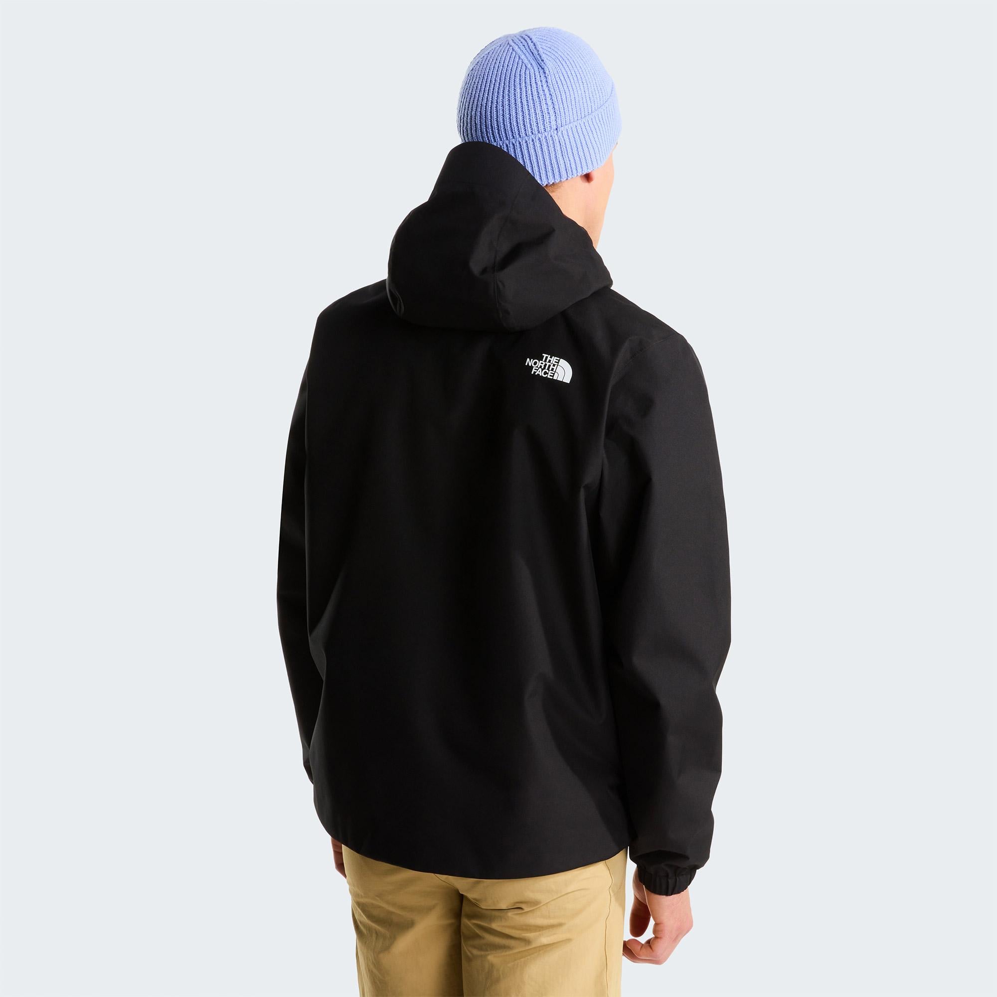 The North Face Quest DryVent Erkek Siyah Yağmurluk