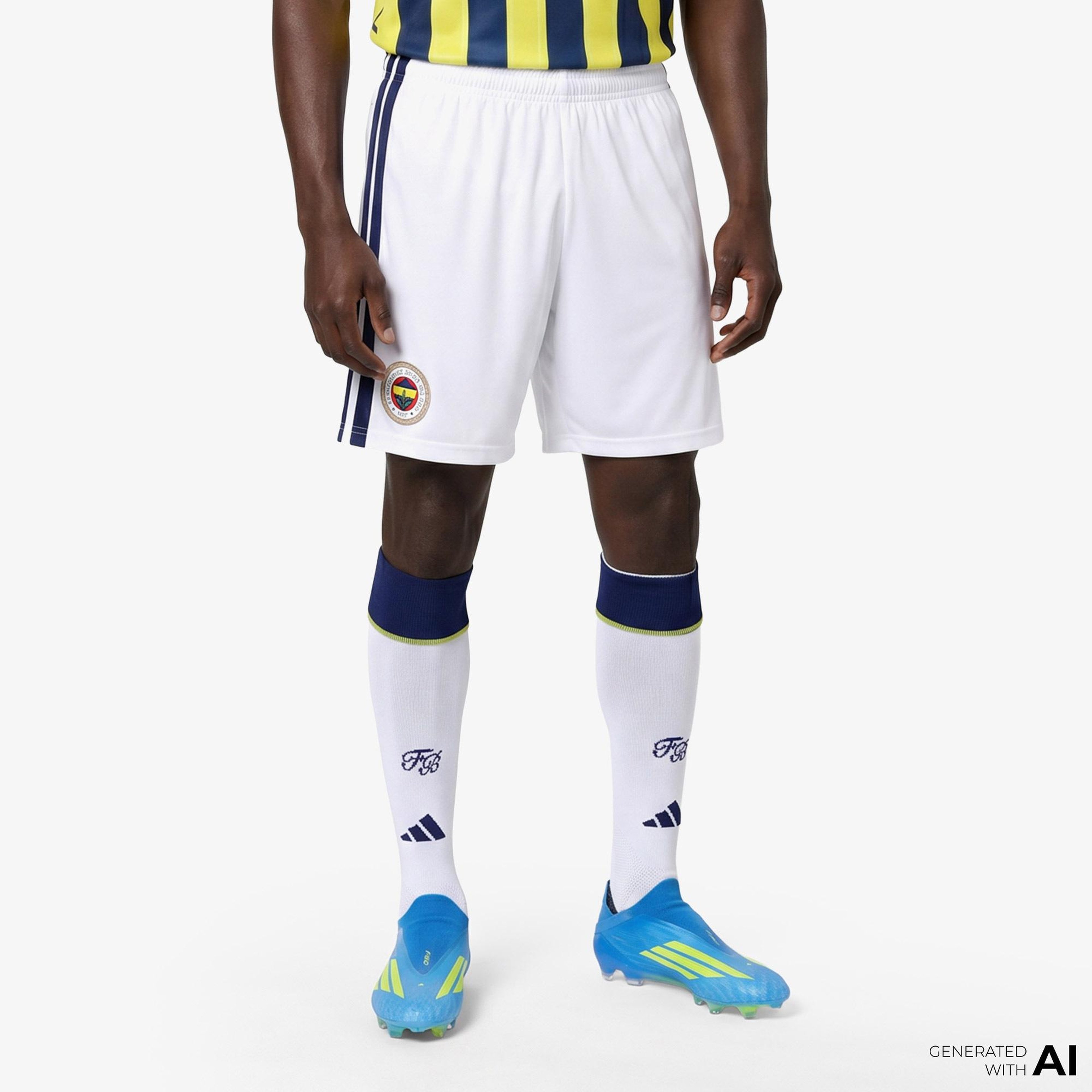 adidas Fenerbahçe 2026/2027 Erkek Beyaz İç Saha Şortu