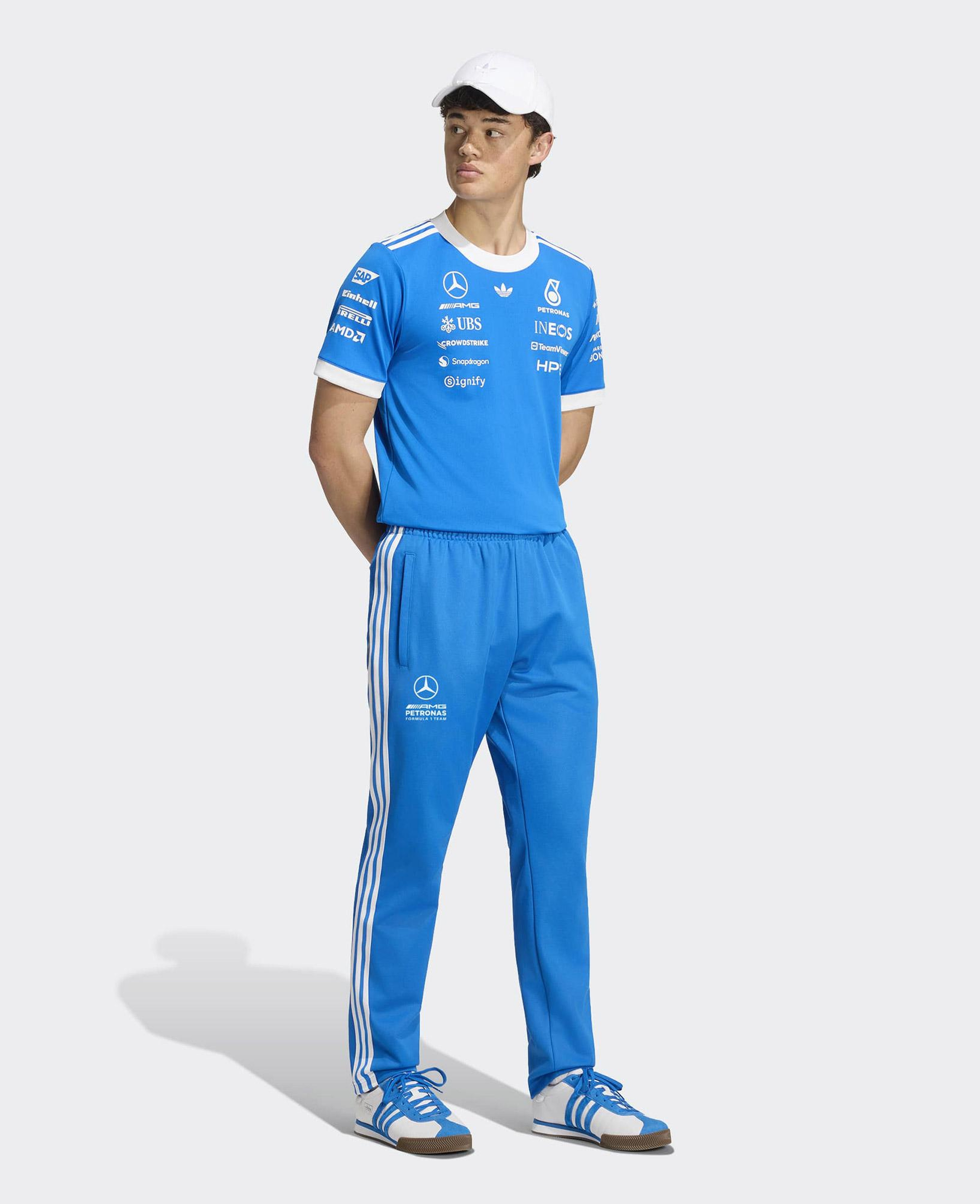 adidas Mercedes-AMG Petronas F1 Erkek Mavi Eşofman Altı