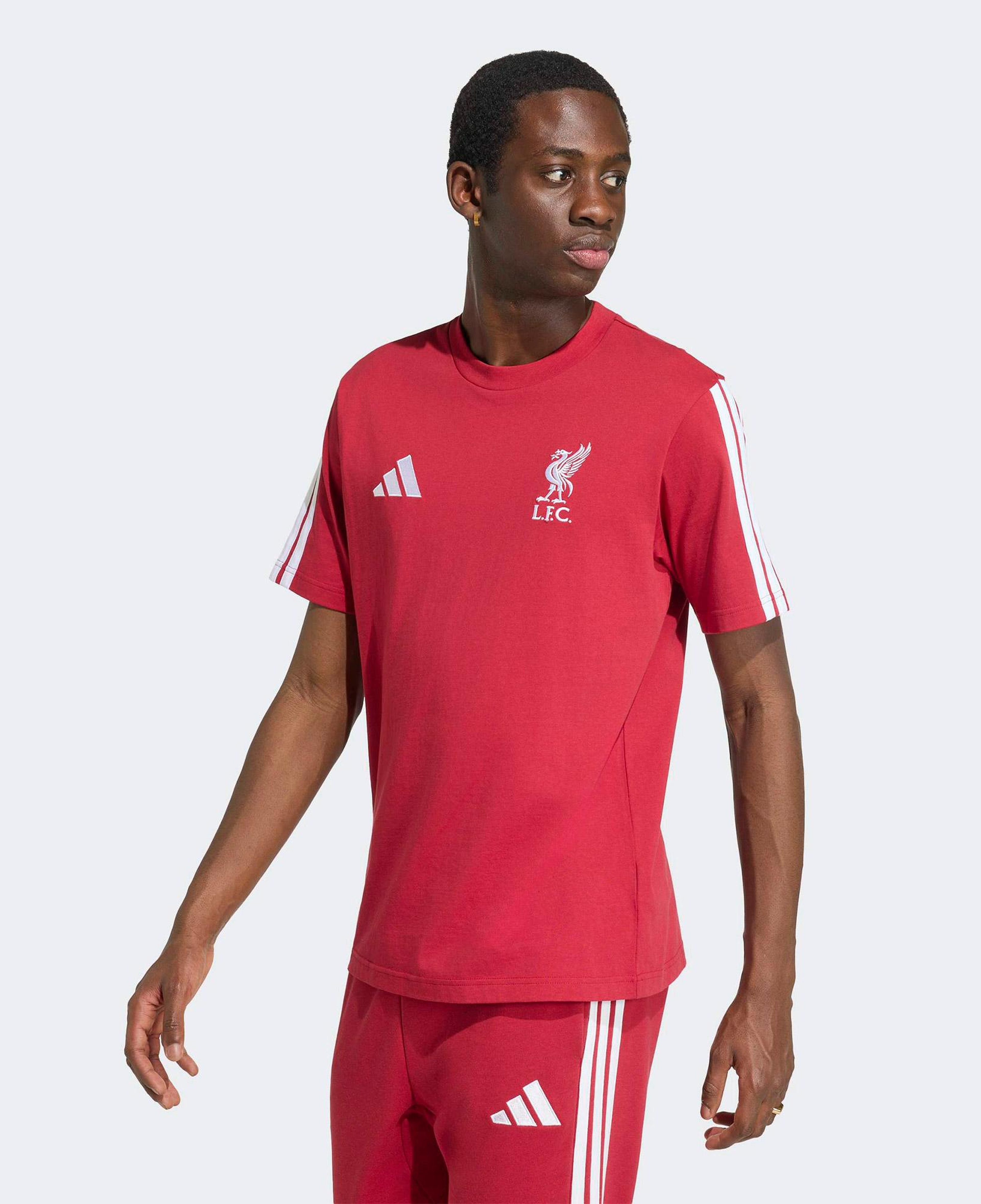 adidas Liverpool FC DNA Erkek Kırmızı T-Shirt