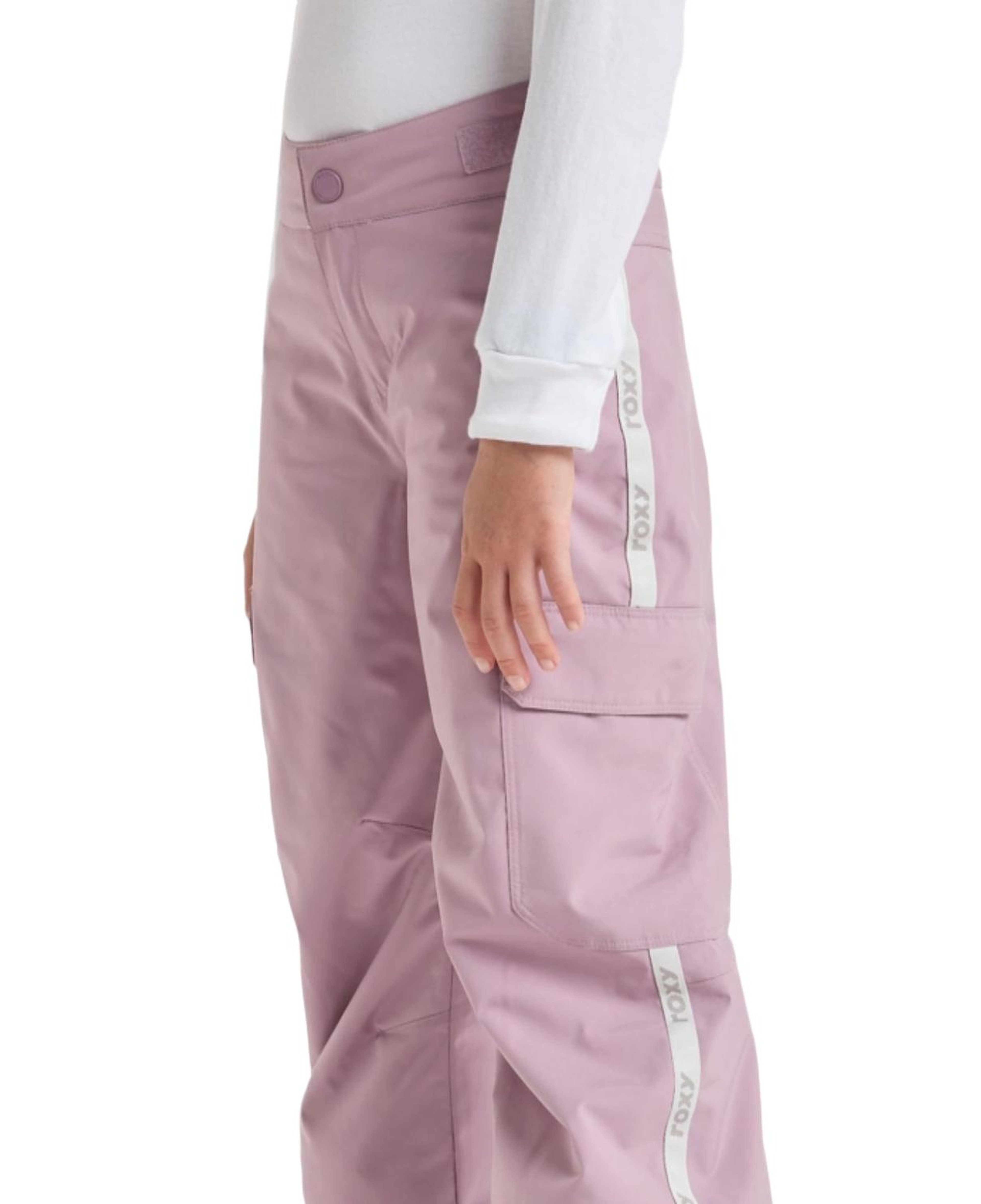 Roxy Banky Ice Kız Çocuk Siyah Snowboard Pantolonu