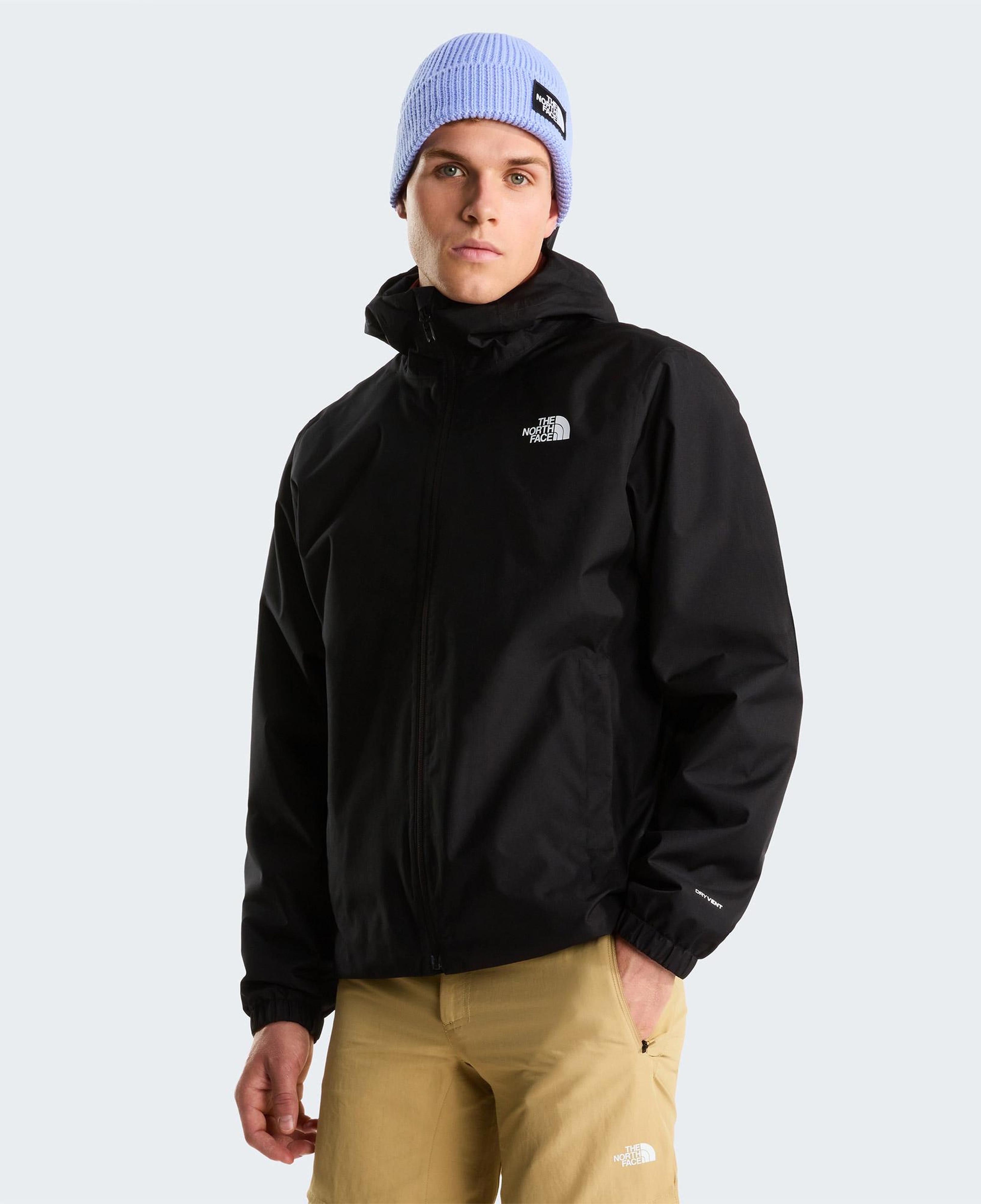 The North Face Quest DryVent Erkek Siyah Yağmurluk
