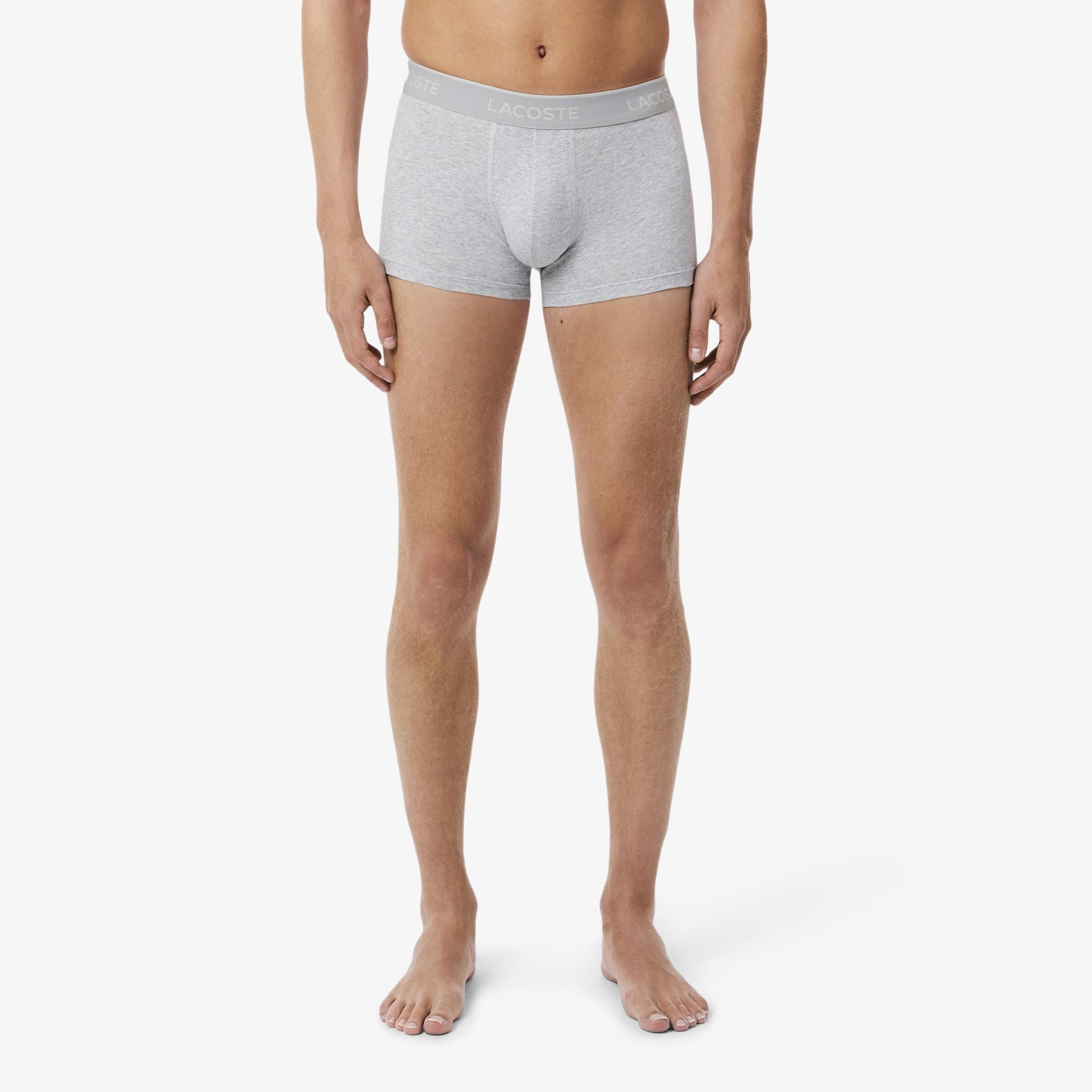 Lacoste Erkek 3'lü Renkli Boxer