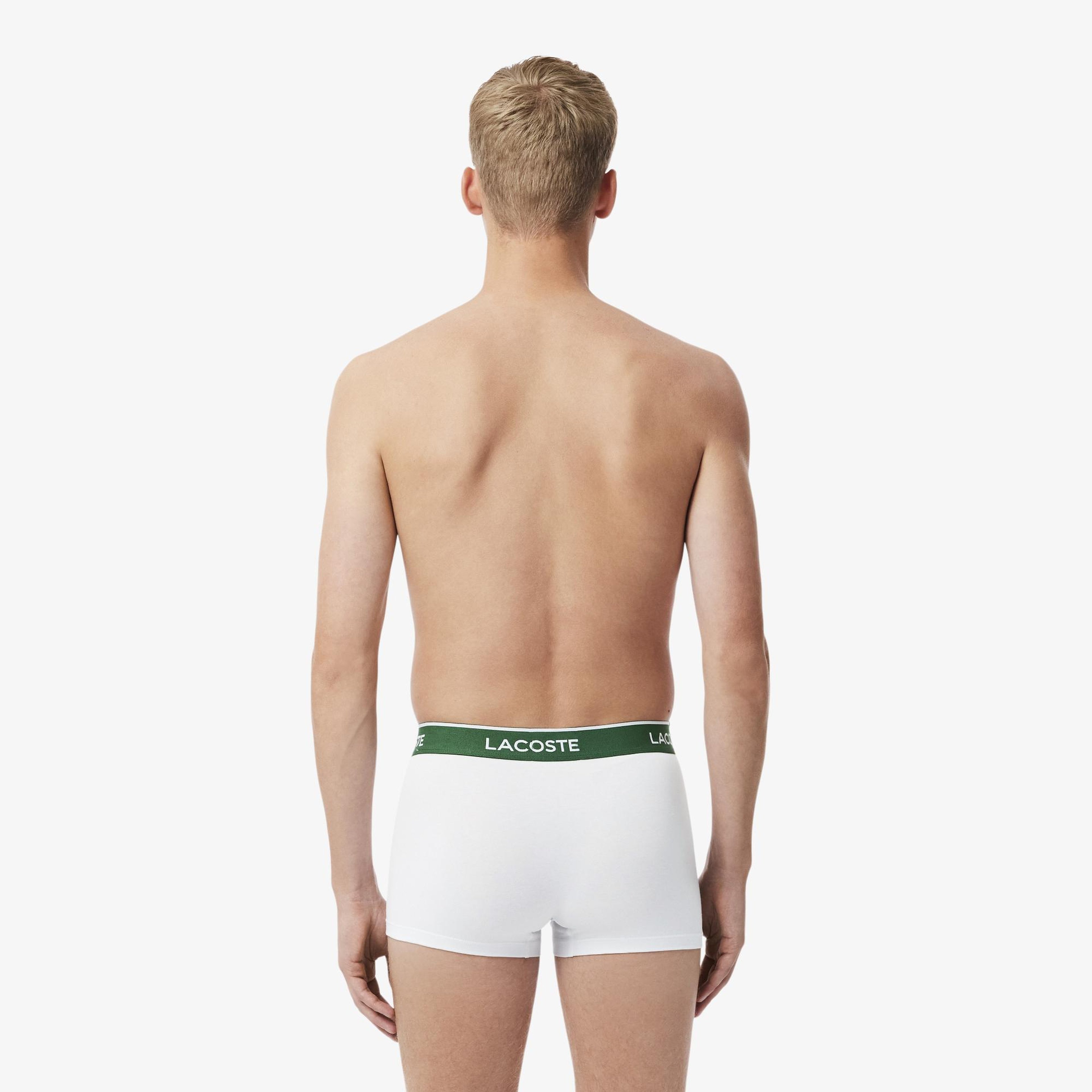 Lacoste Erkek 3'lü Renkli Boxer