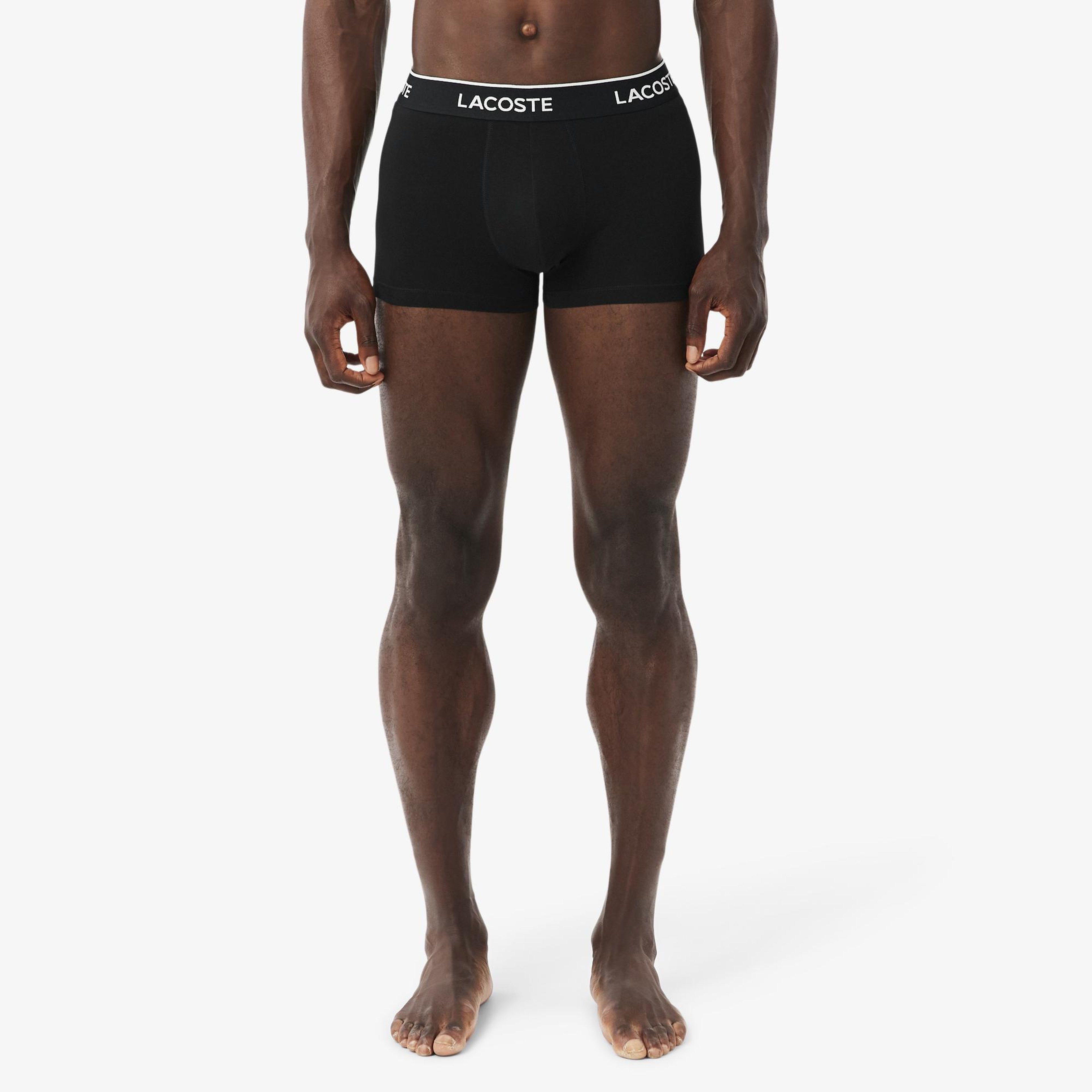 Lacoste Erkek 3'lü Renkli Boxer