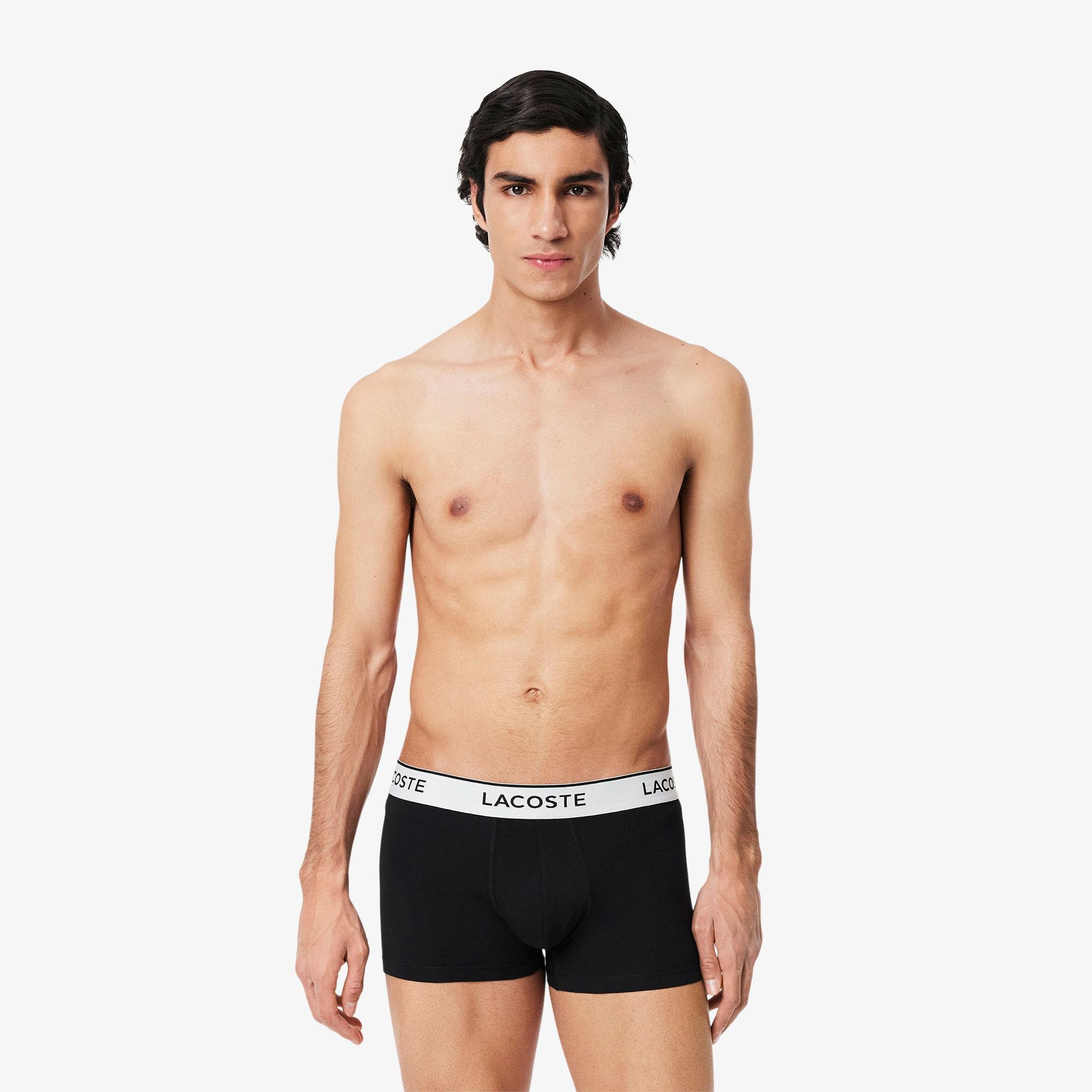 Erkek 3'lü Siyah Boxer