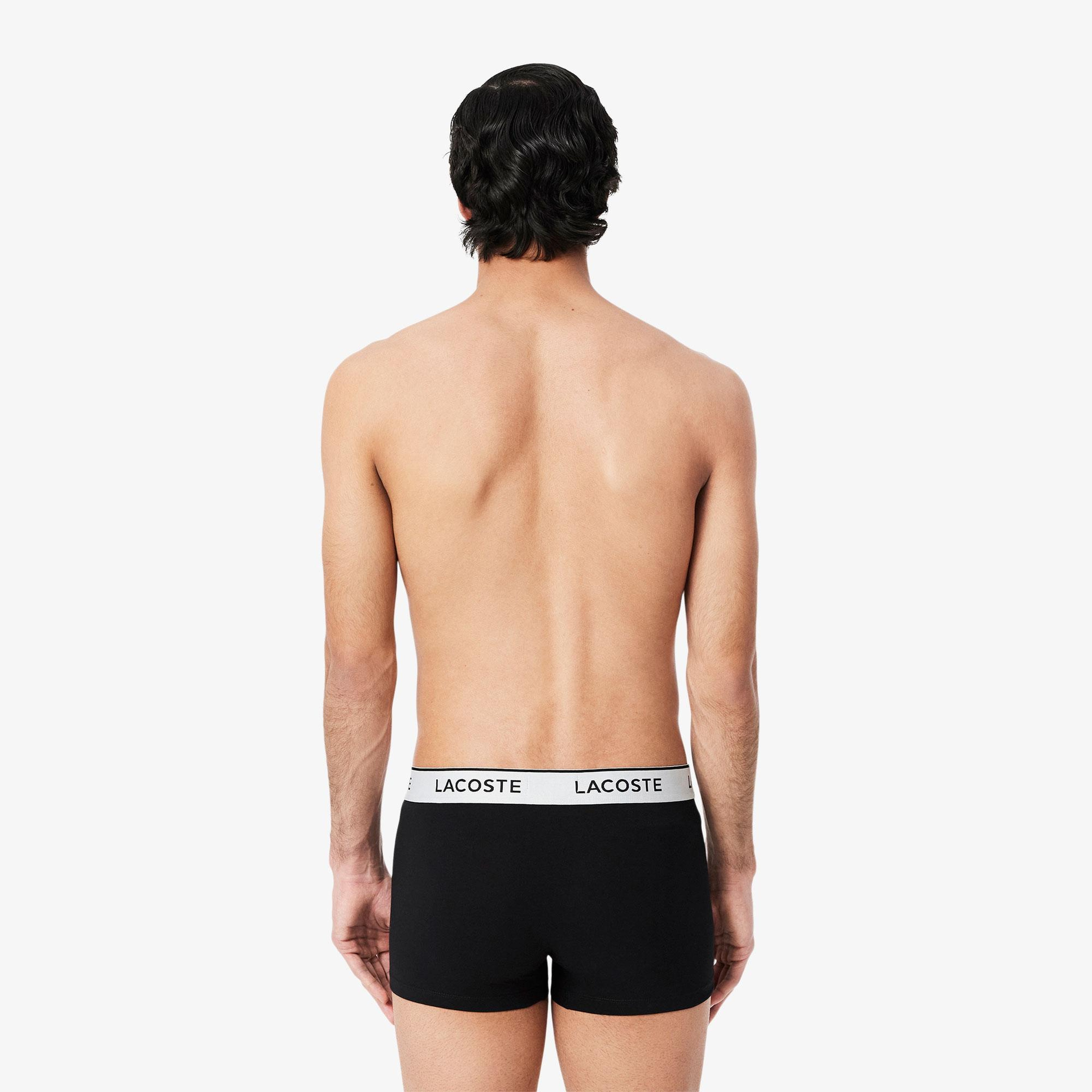 Erkek 3'lü Siyah Boxer