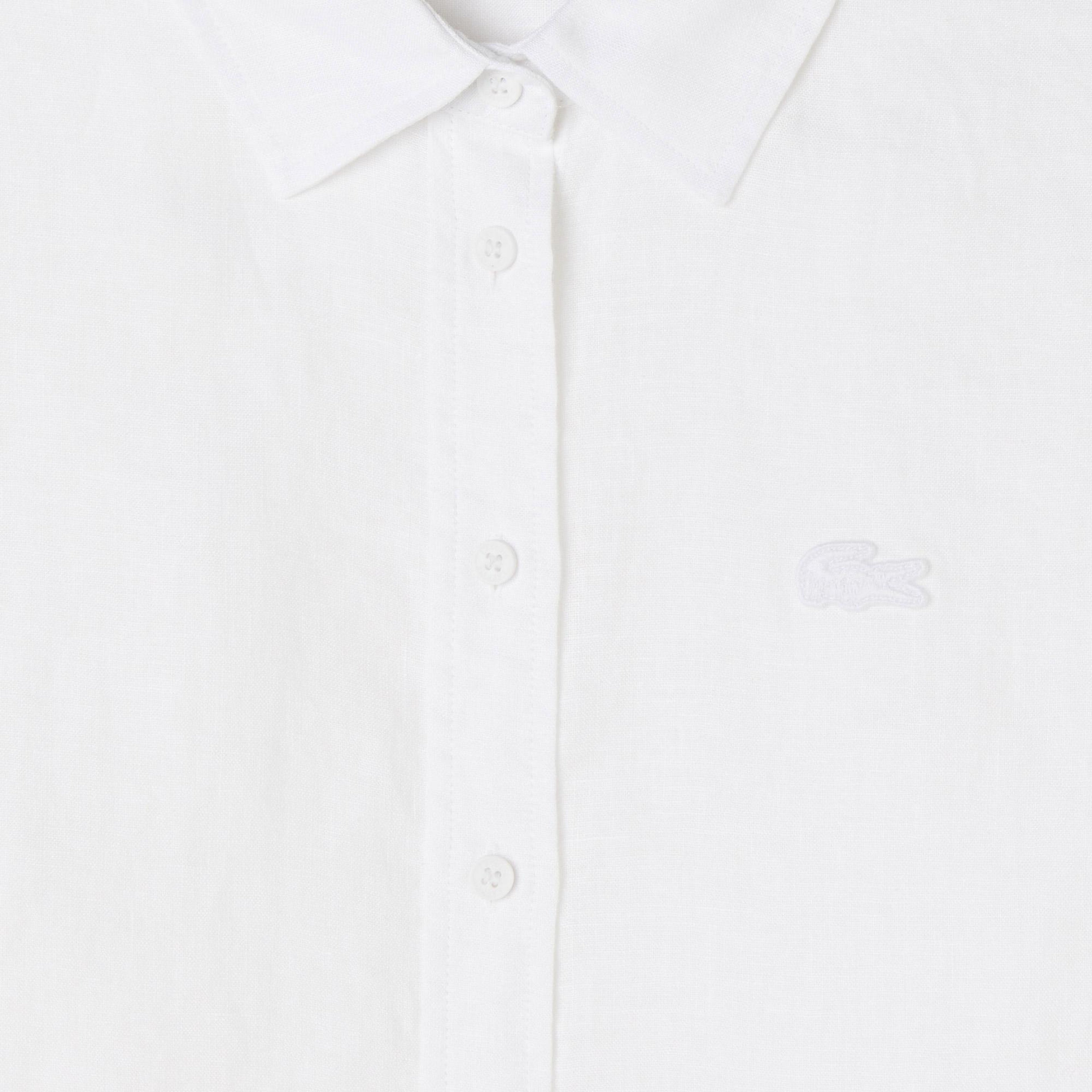 Kadın Relaxed Fit Beyaz Gömlek