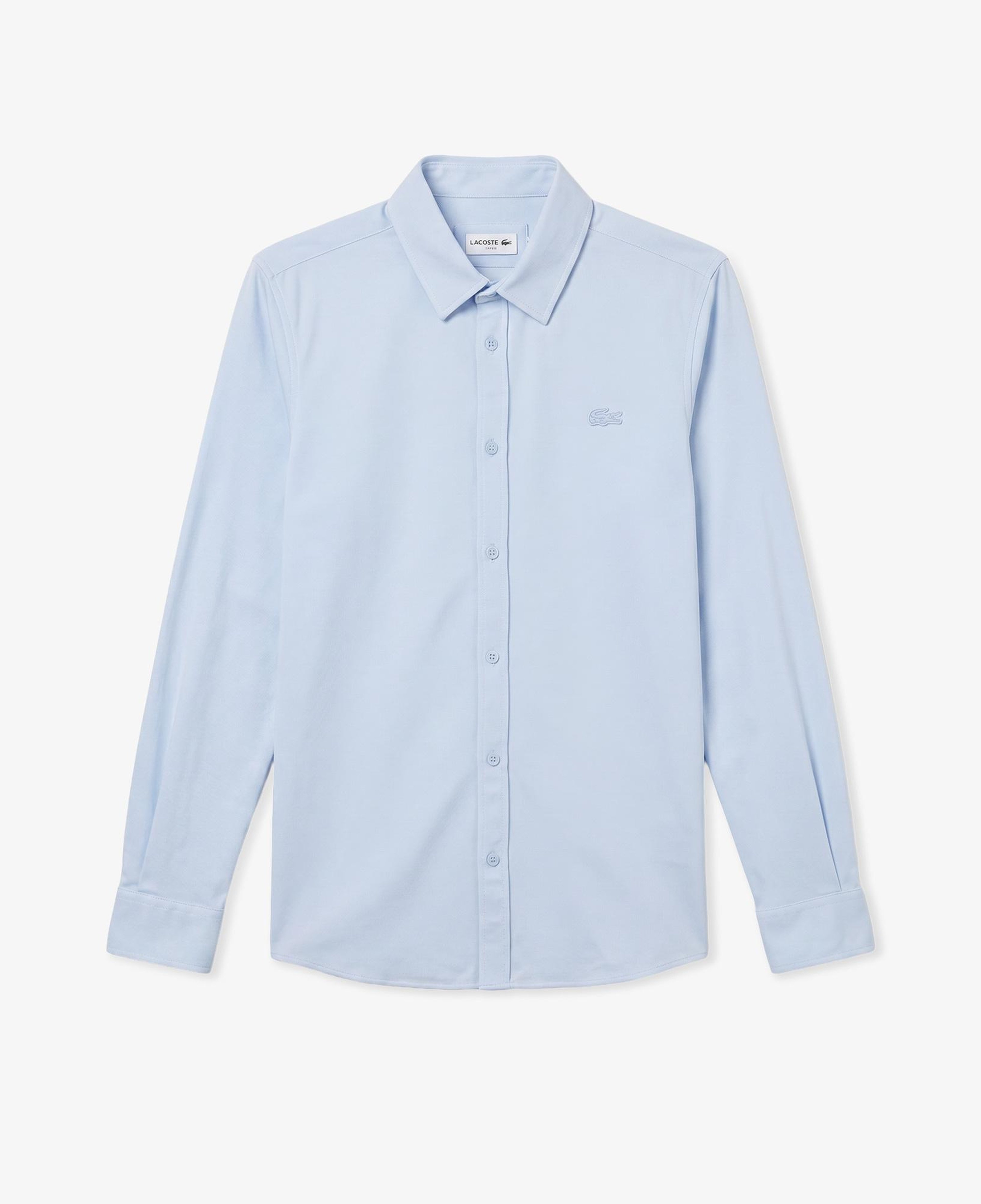Erkek Slim Fit Açık Mavi Gömlek