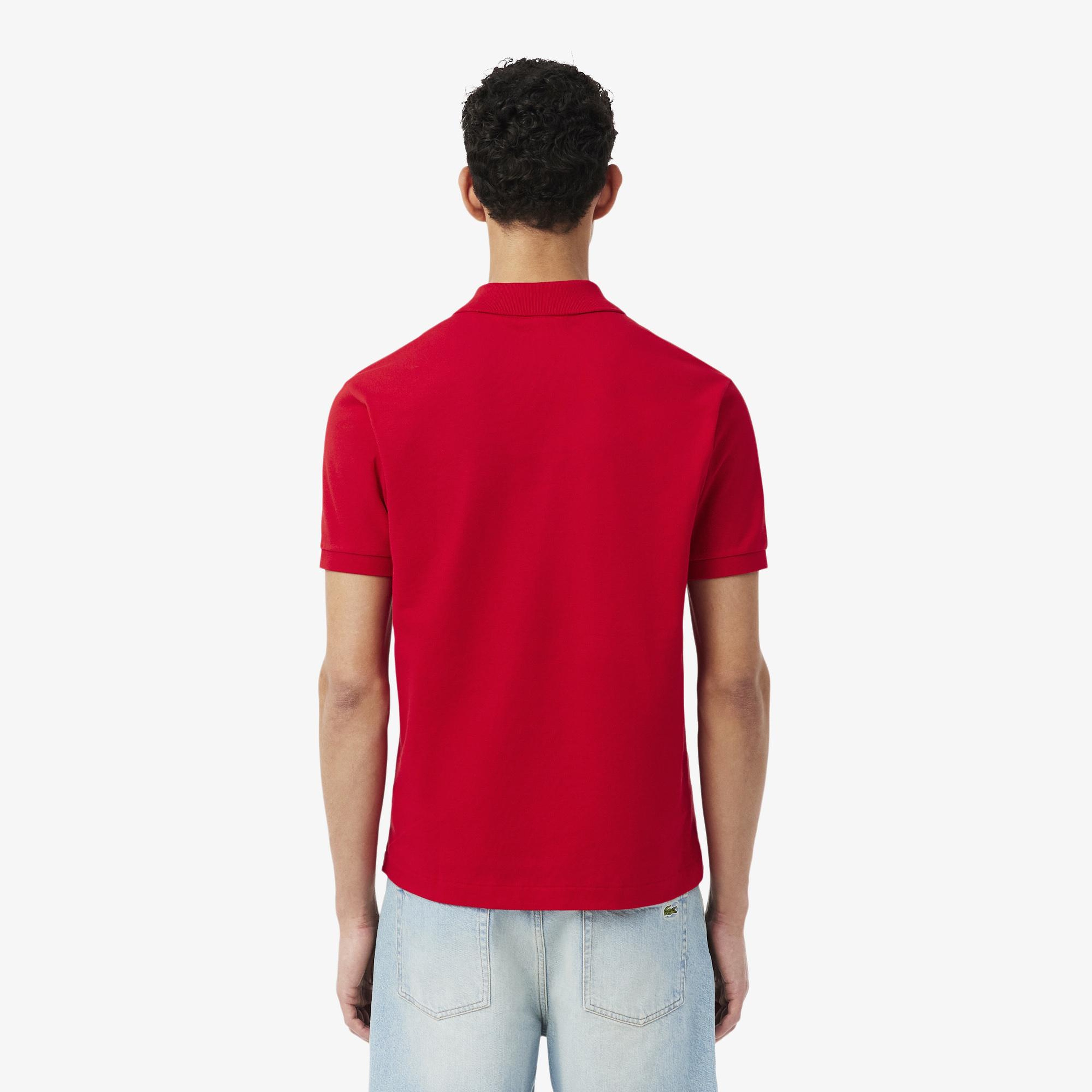 L.12.12 Erkek Classic Fit Kırmızı Polo
