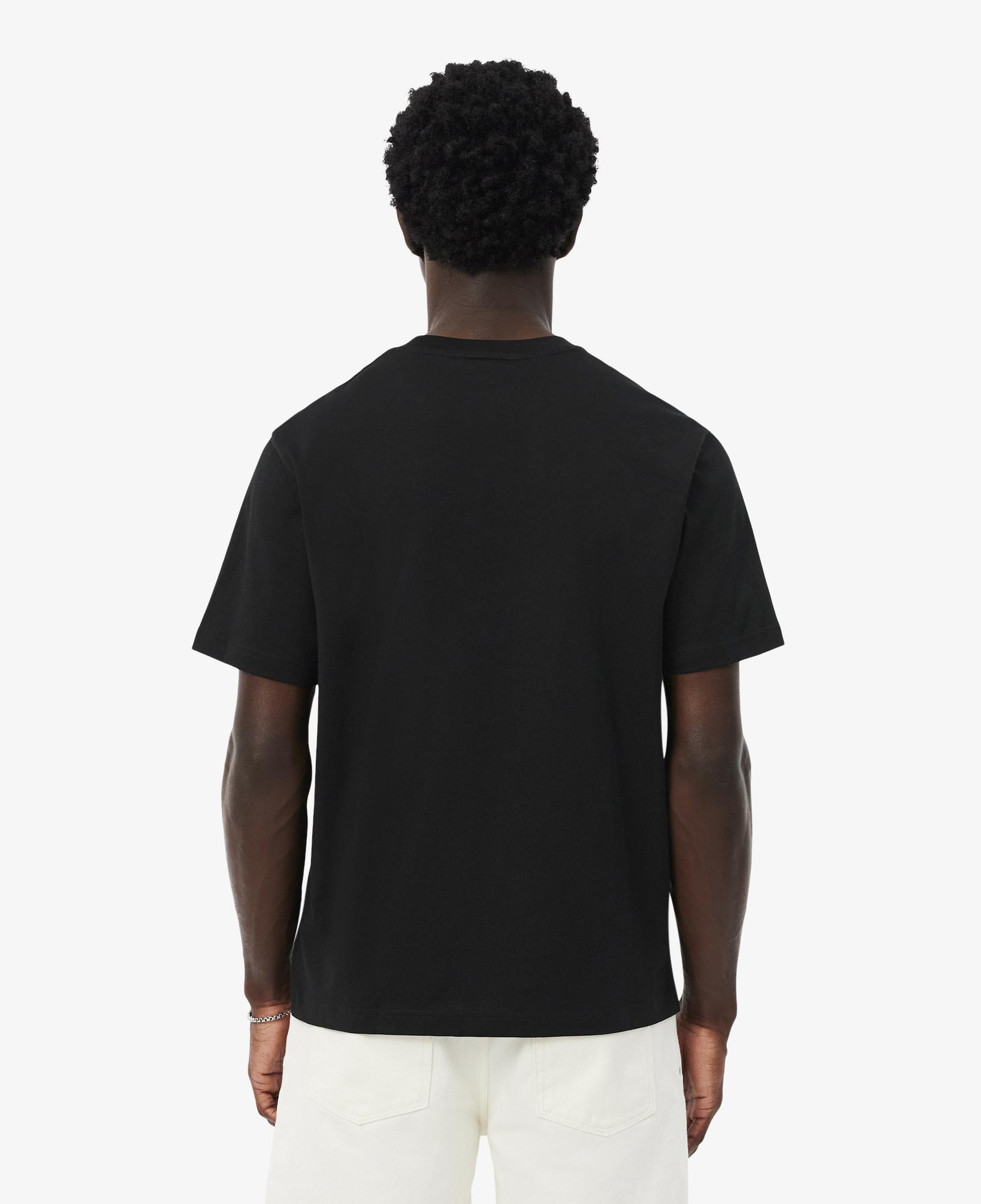 Erkek Classic Fit Bisiklet Yaka Siyah T-Shirt