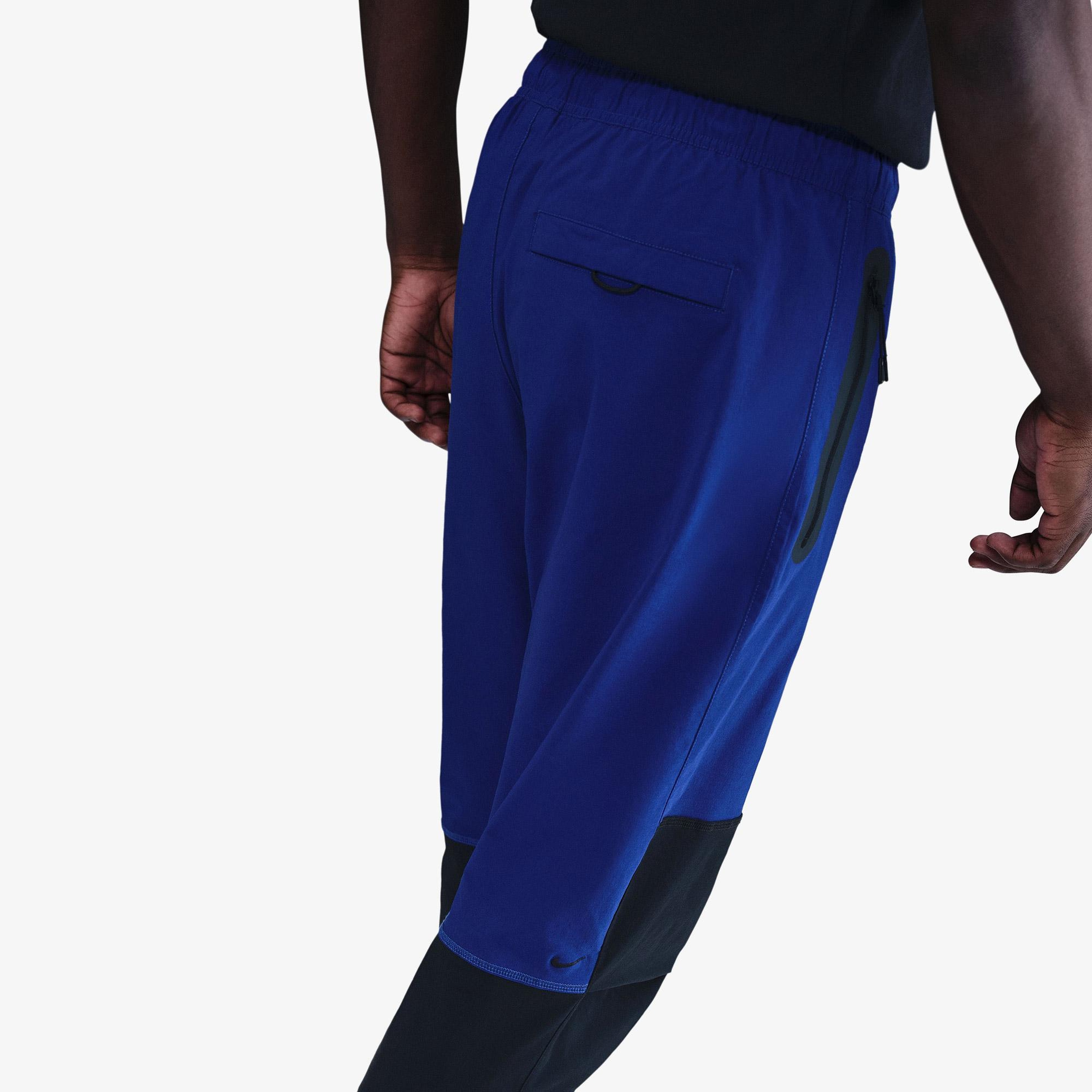 Nike Dri-Fit Tech Woven Erkek Mavi Eşofman Altı