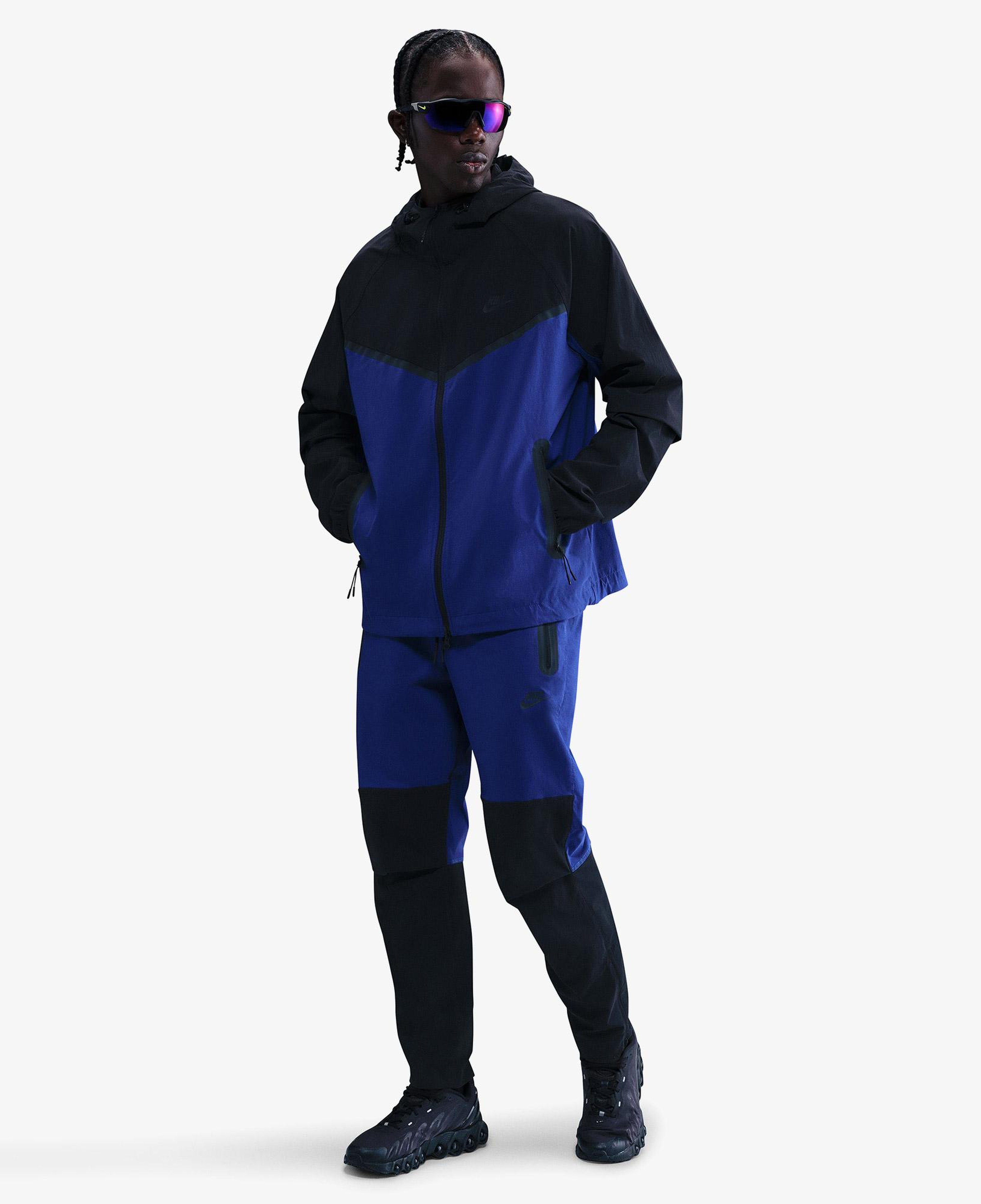 Nike Dri-Fit Tech Woven Erkek Mavi Eşofman Altı